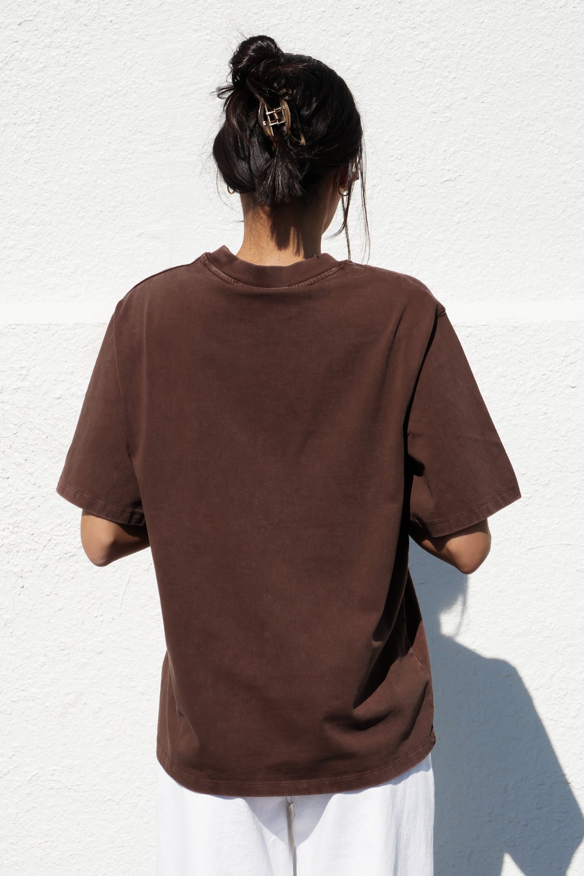 Fundamental Oversized Tee Brown
