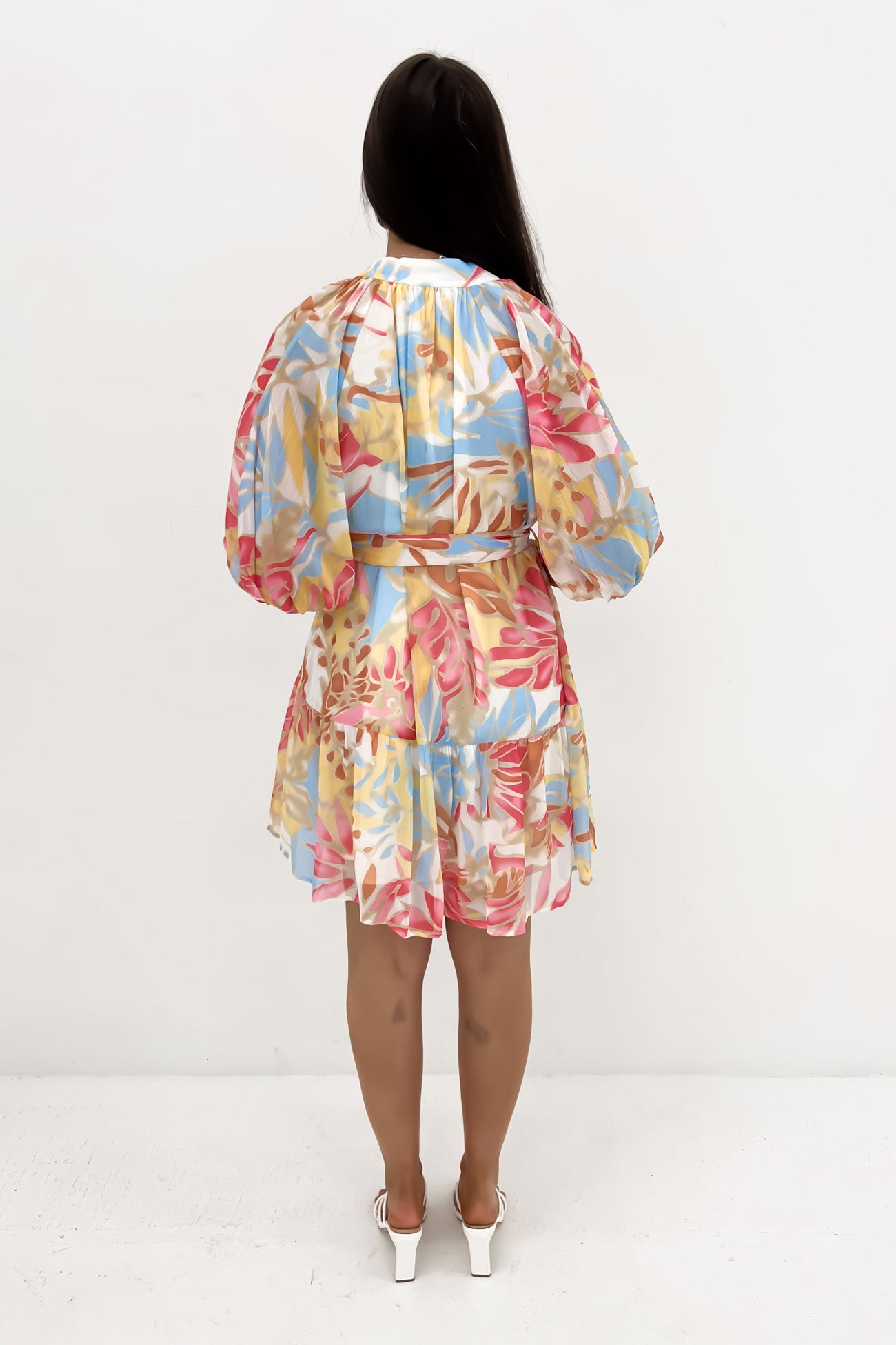Gabby Mini Dress Miami Floral