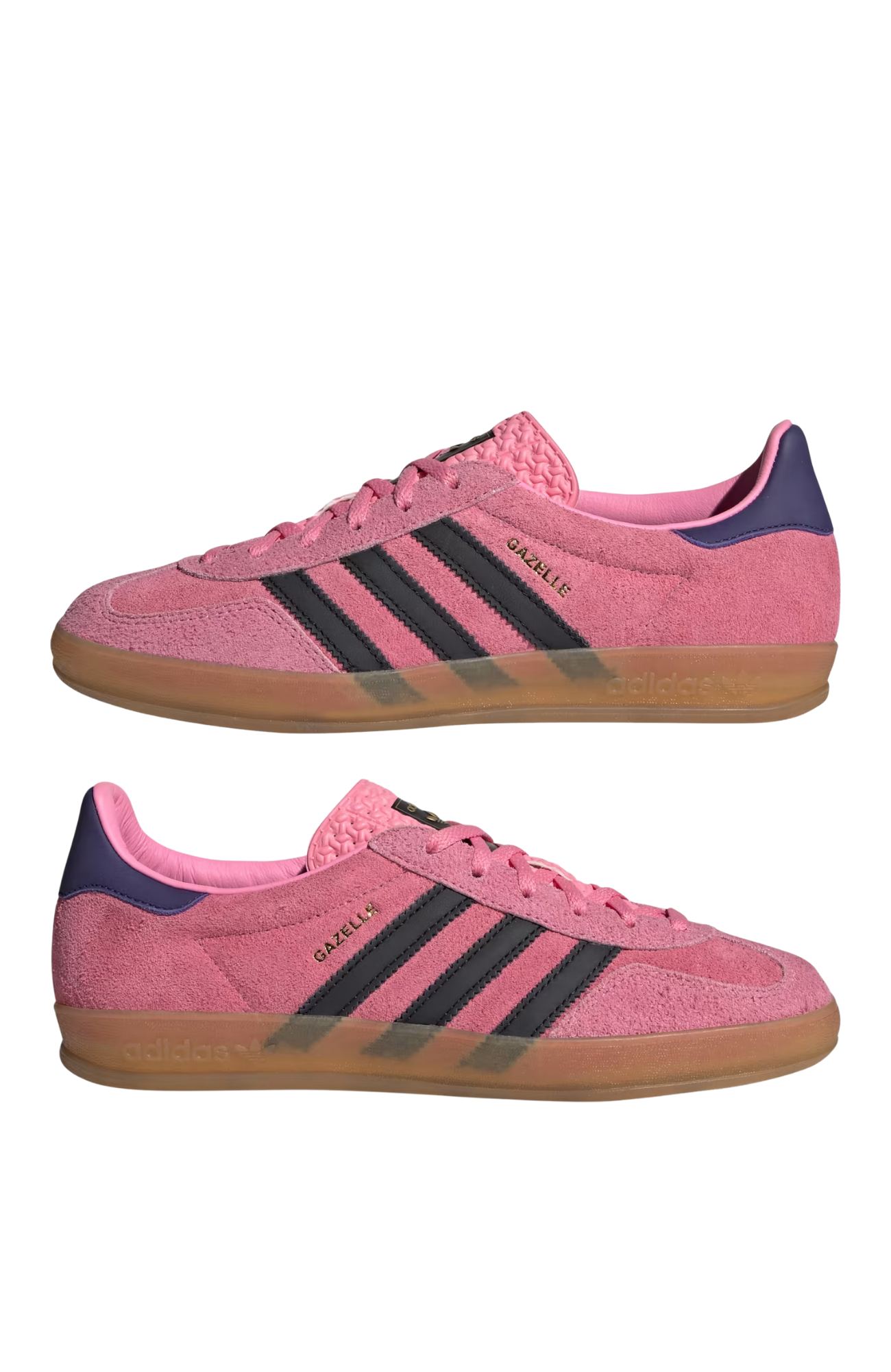 Gazelle Indoor W Bliss Pink Core Black Collegiate Purple