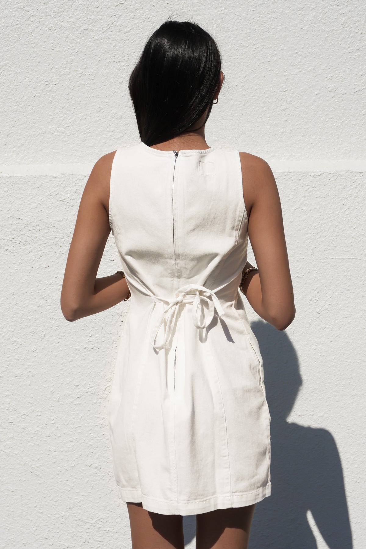 Gemma Mini Dress White