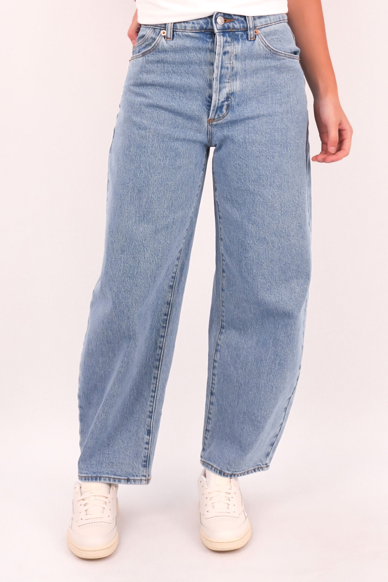 Gigi Barrel Jean Country Blue