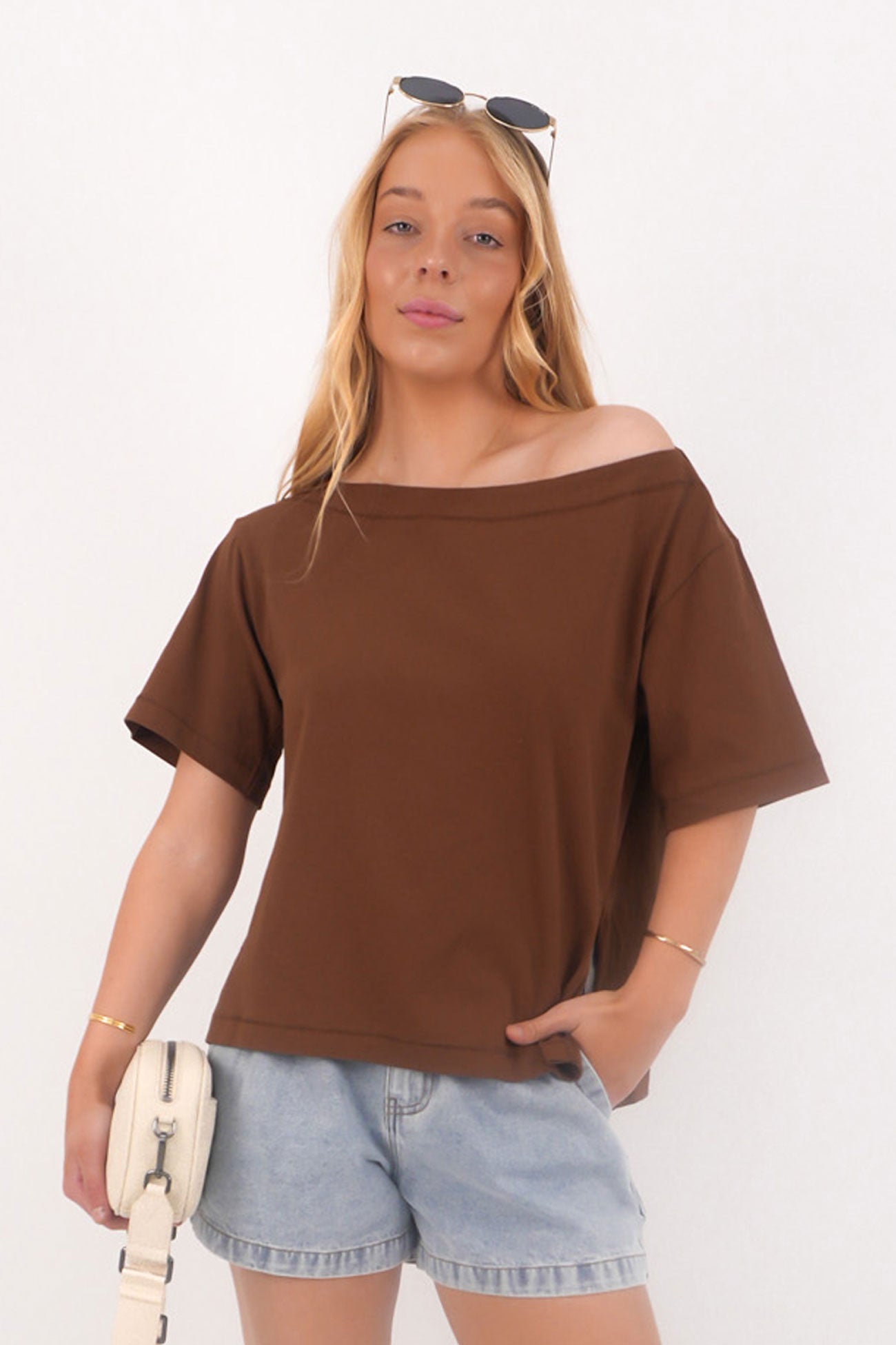 Giorgia Tee Chocolate