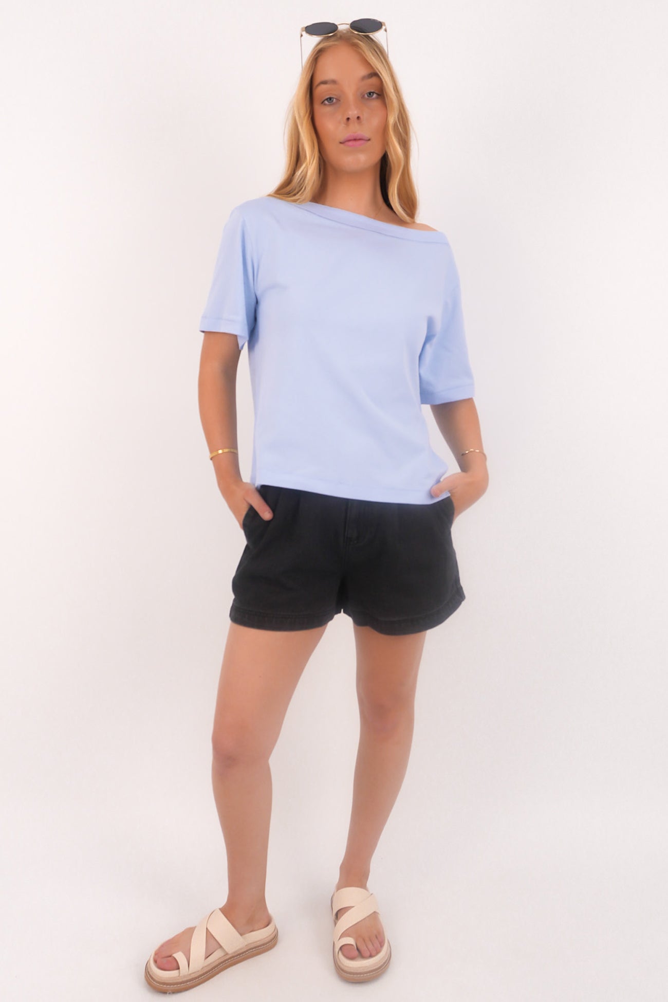 Giorgia Tee Sky Blue