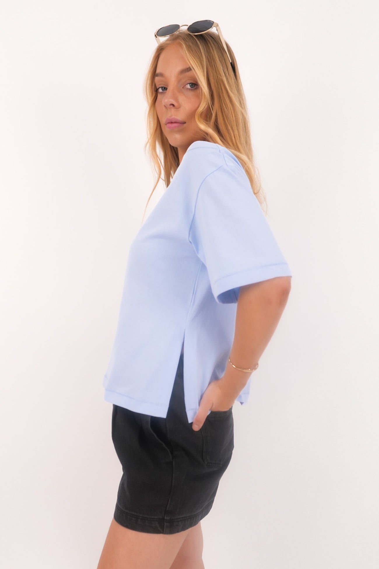 Giorgia Tee Sky Blue