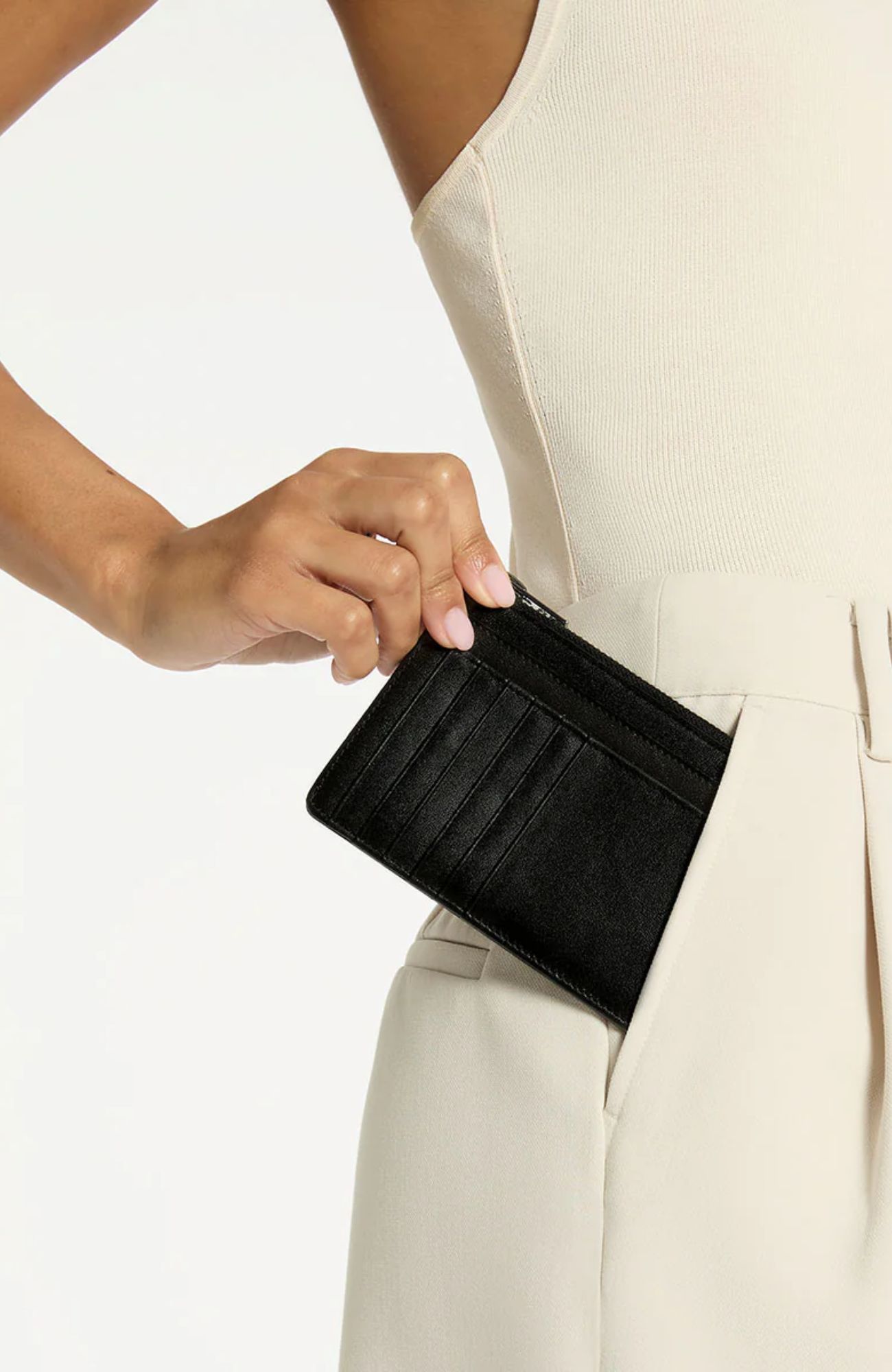 Gone Again Wallet Black Nappa