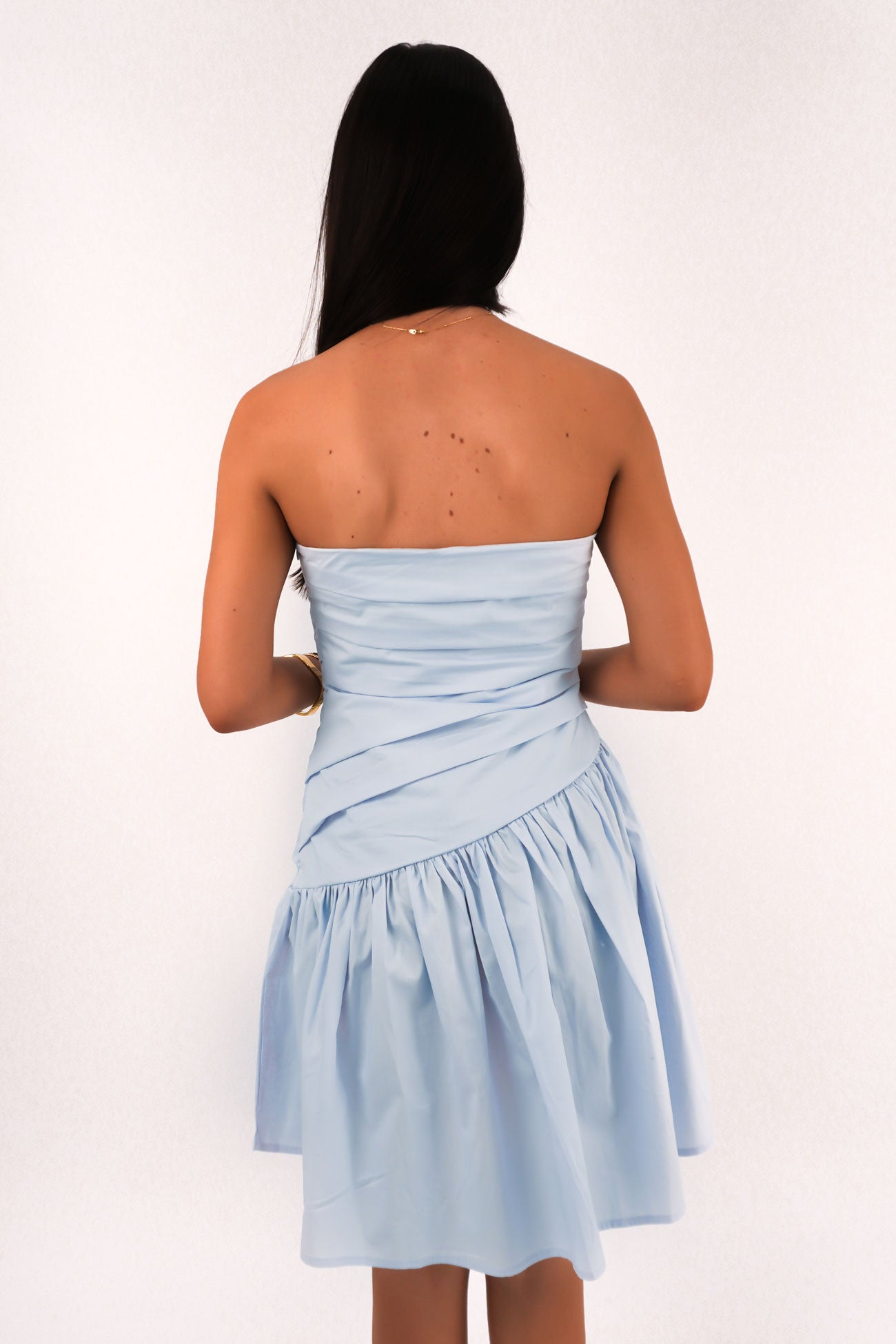 Hannah Mini Dress Blue
