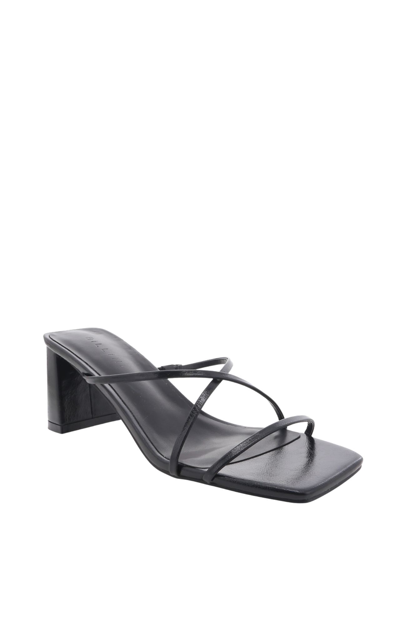 Harlene Heel Black Shine