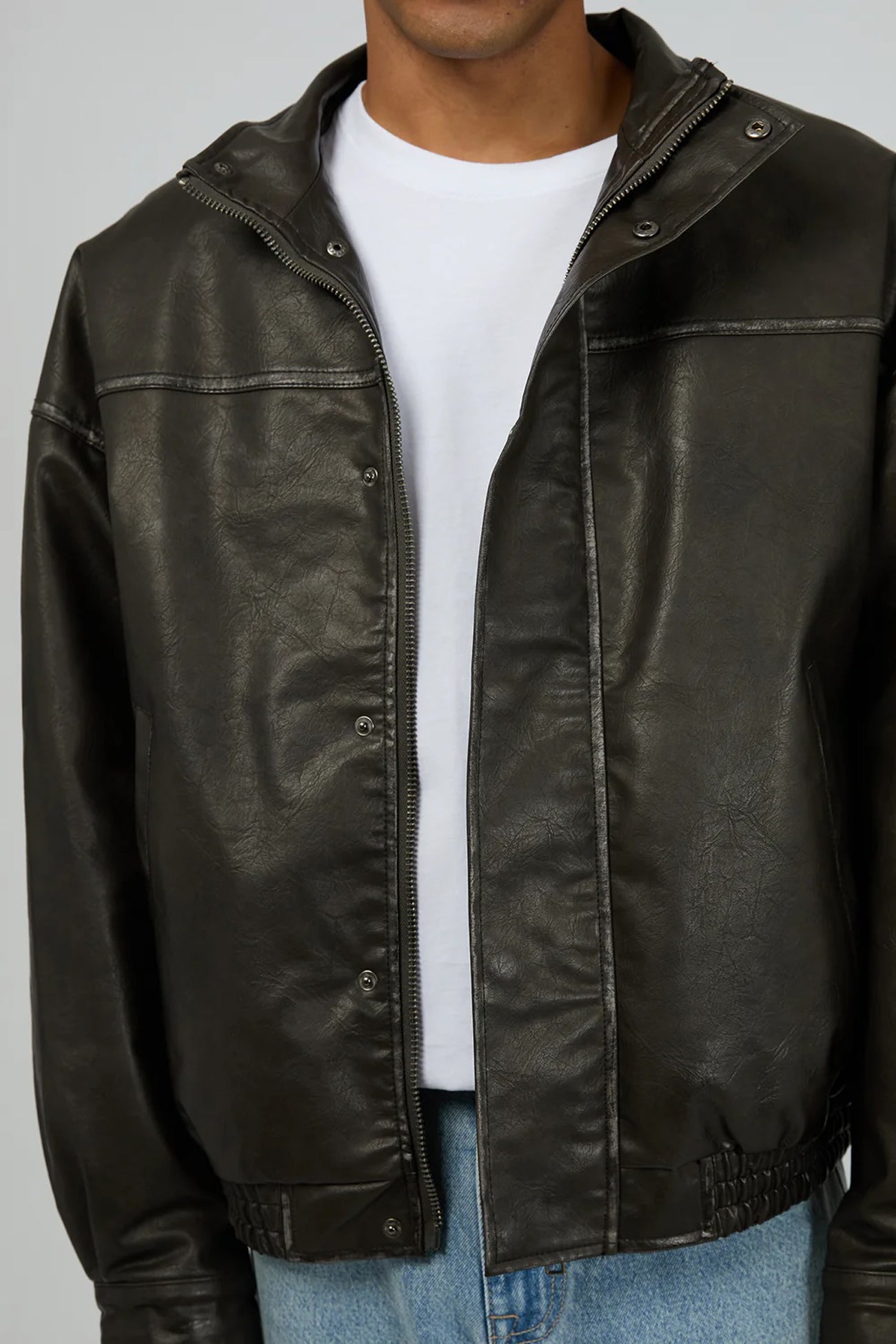 Harley Pleather Jacket Black