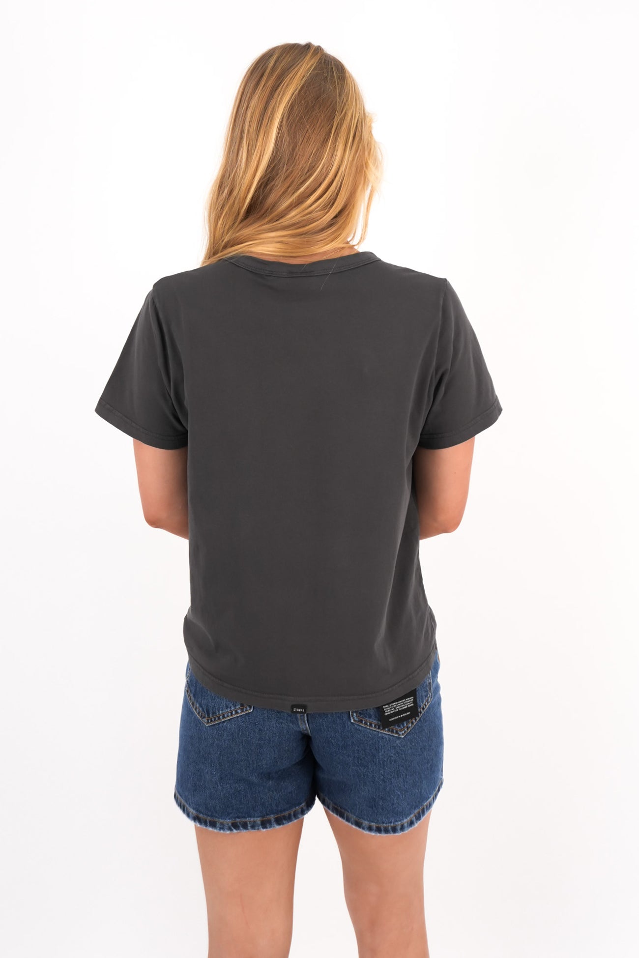 Haven For The Reckless Relaxed Tee Dark Charcoal