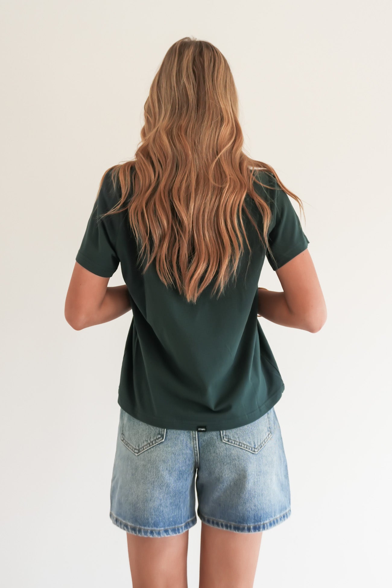 Haven For The Reckless Relaxed Tee Jasper Green