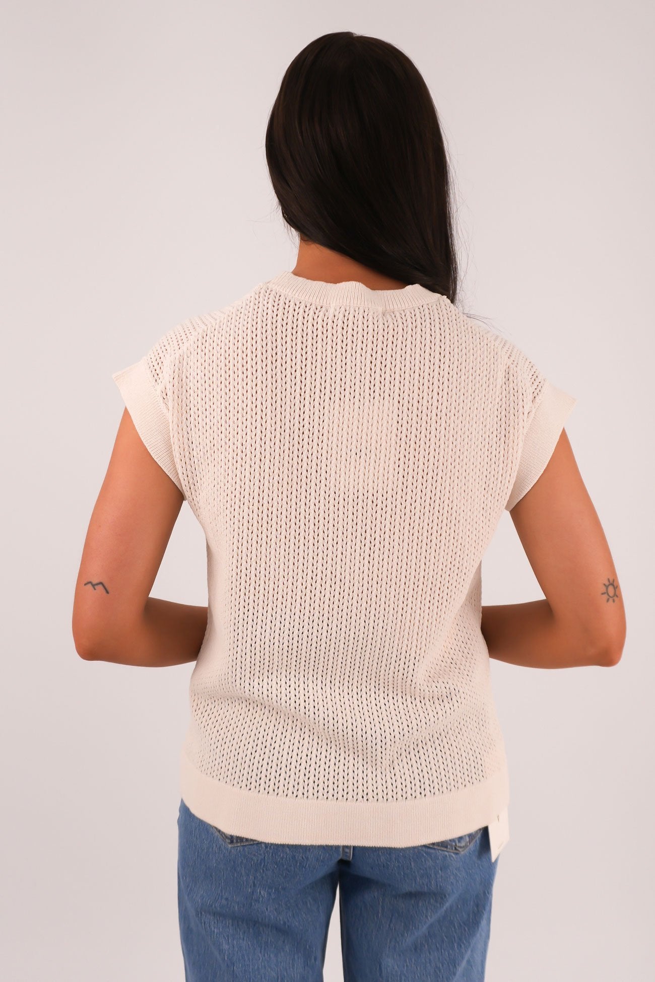 Hayden Knit Top Beige