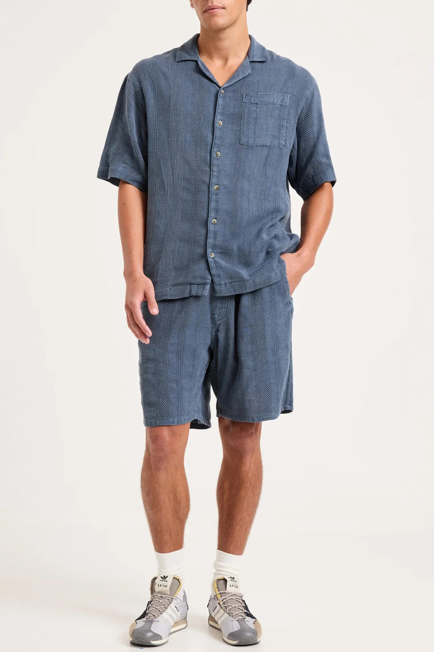 Heavy Weave Bowler Faded Navy