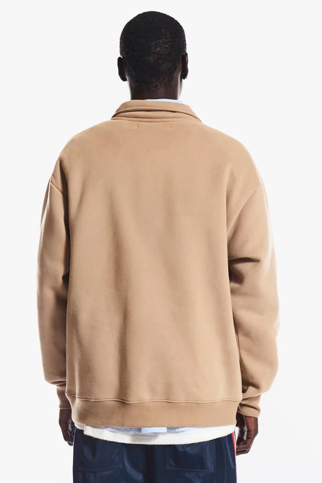 Heritage Quarter Zip Beige