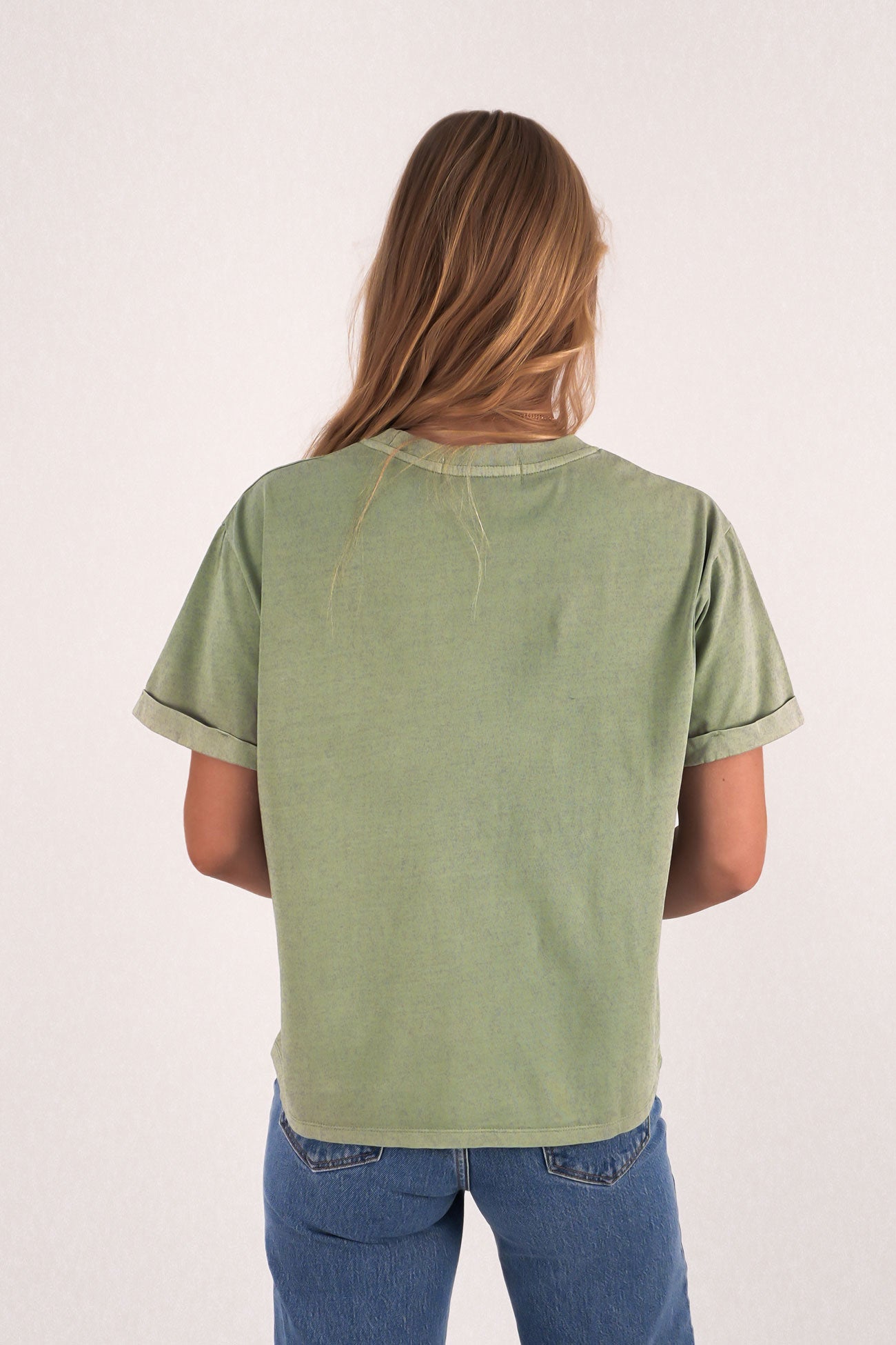 Huntleigh Oversized Tee Iceberg Green