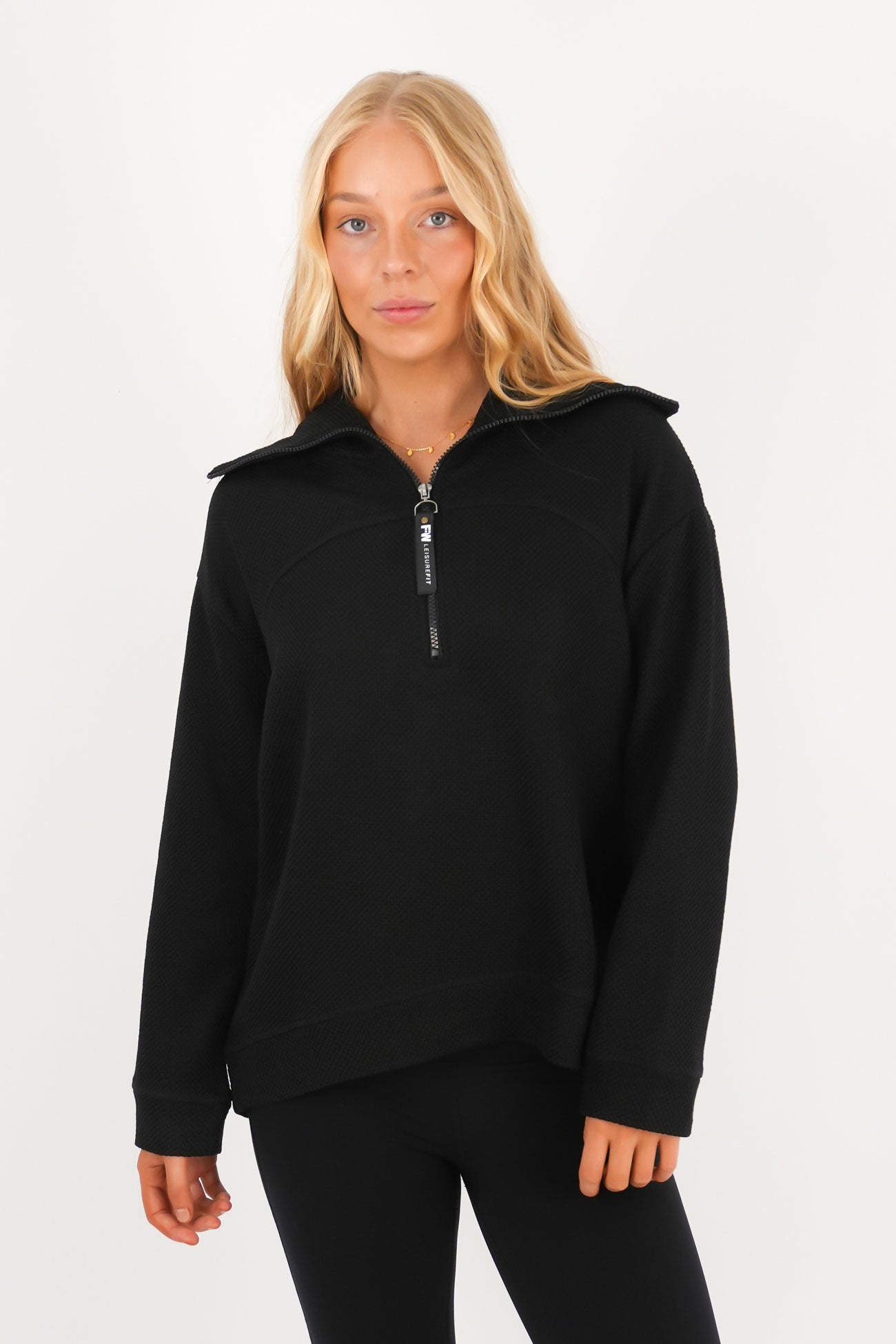 Huntsville Zip Crew Black