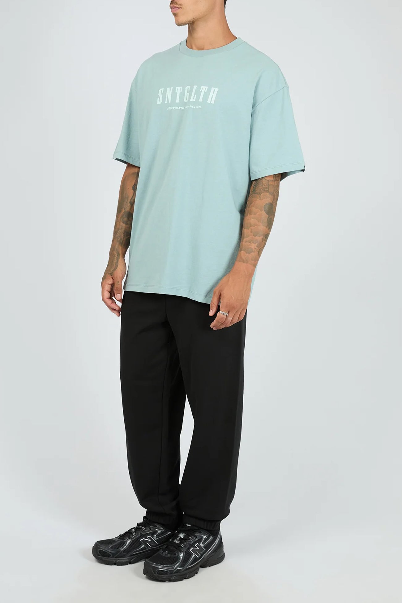 Hurricane Tee Sky Blue