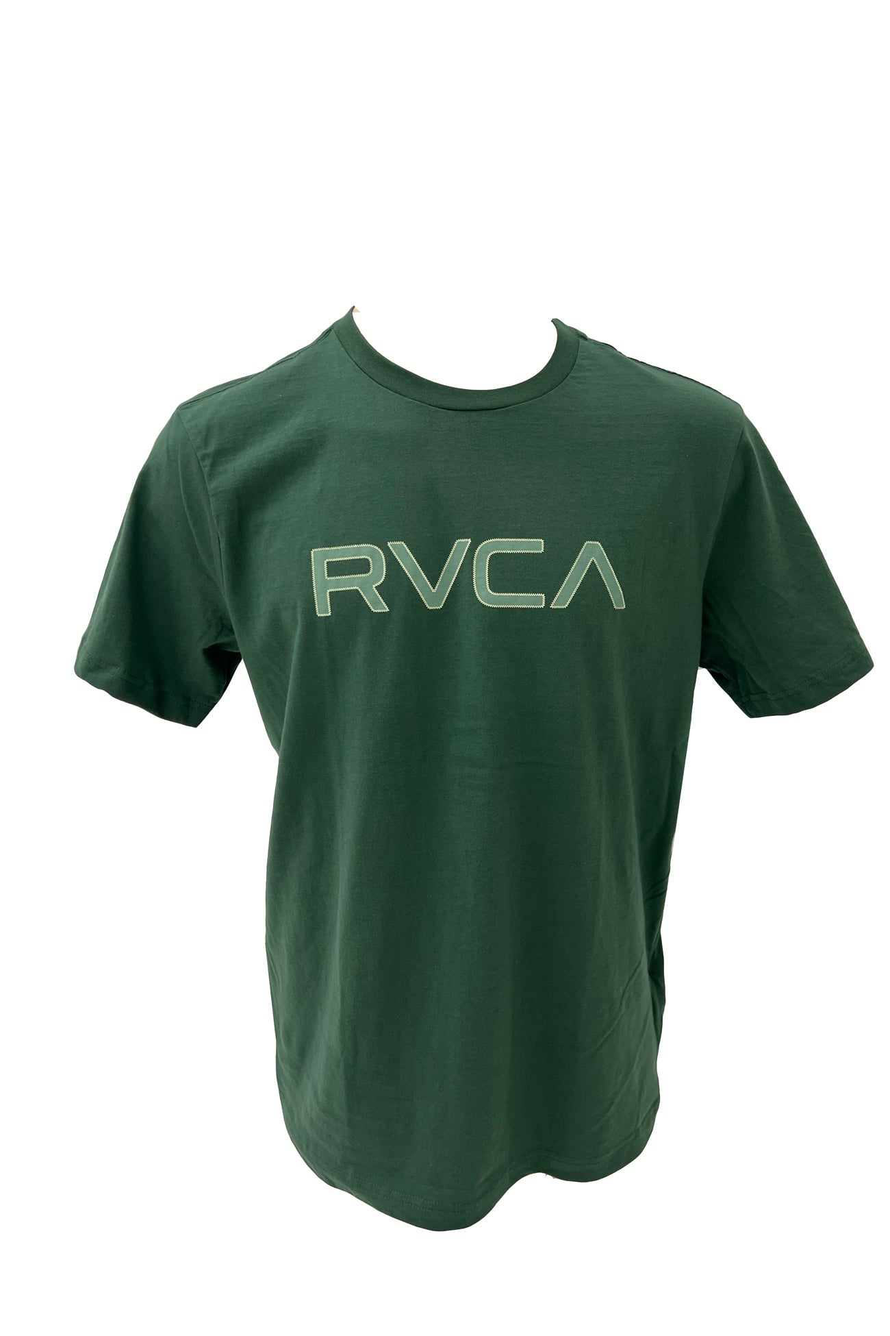 Big Stitch Short Sleeve Glass Green