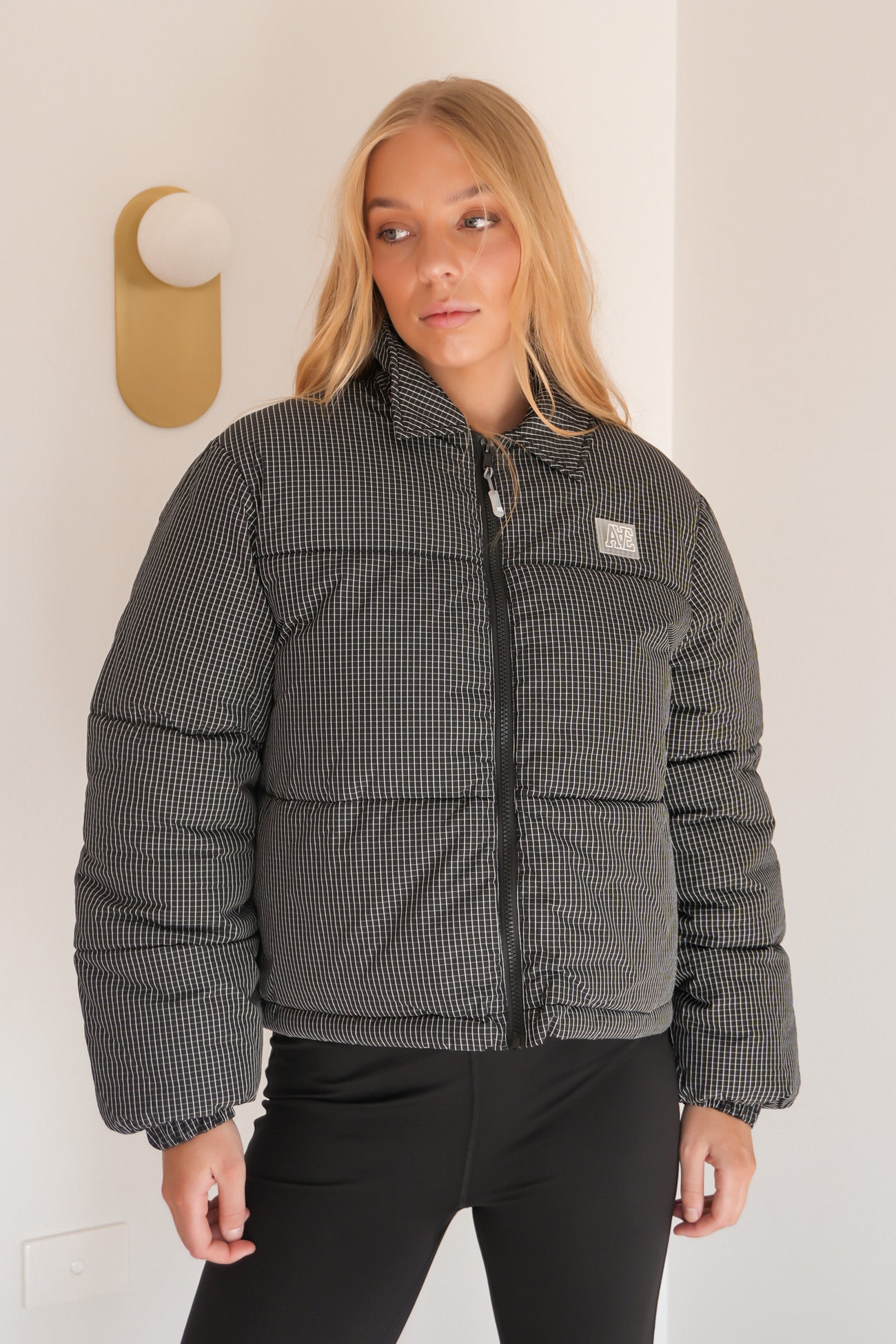 In Check Puffer Check