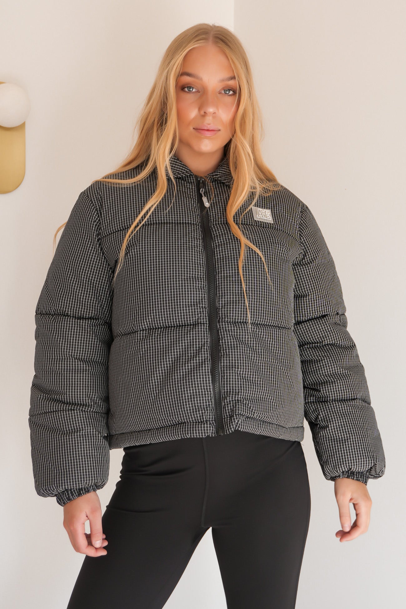 In Check Puffer Check