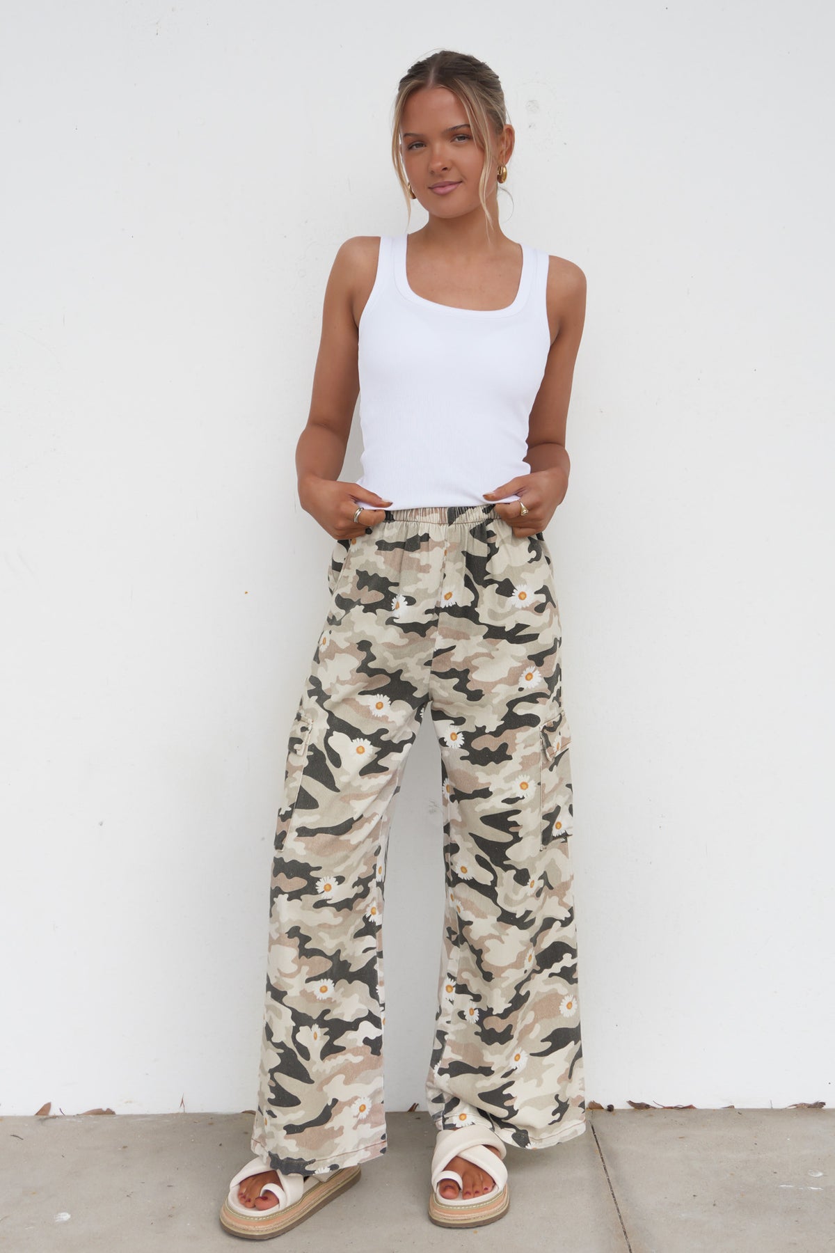 Indy Cargo Pant Daisy Camo