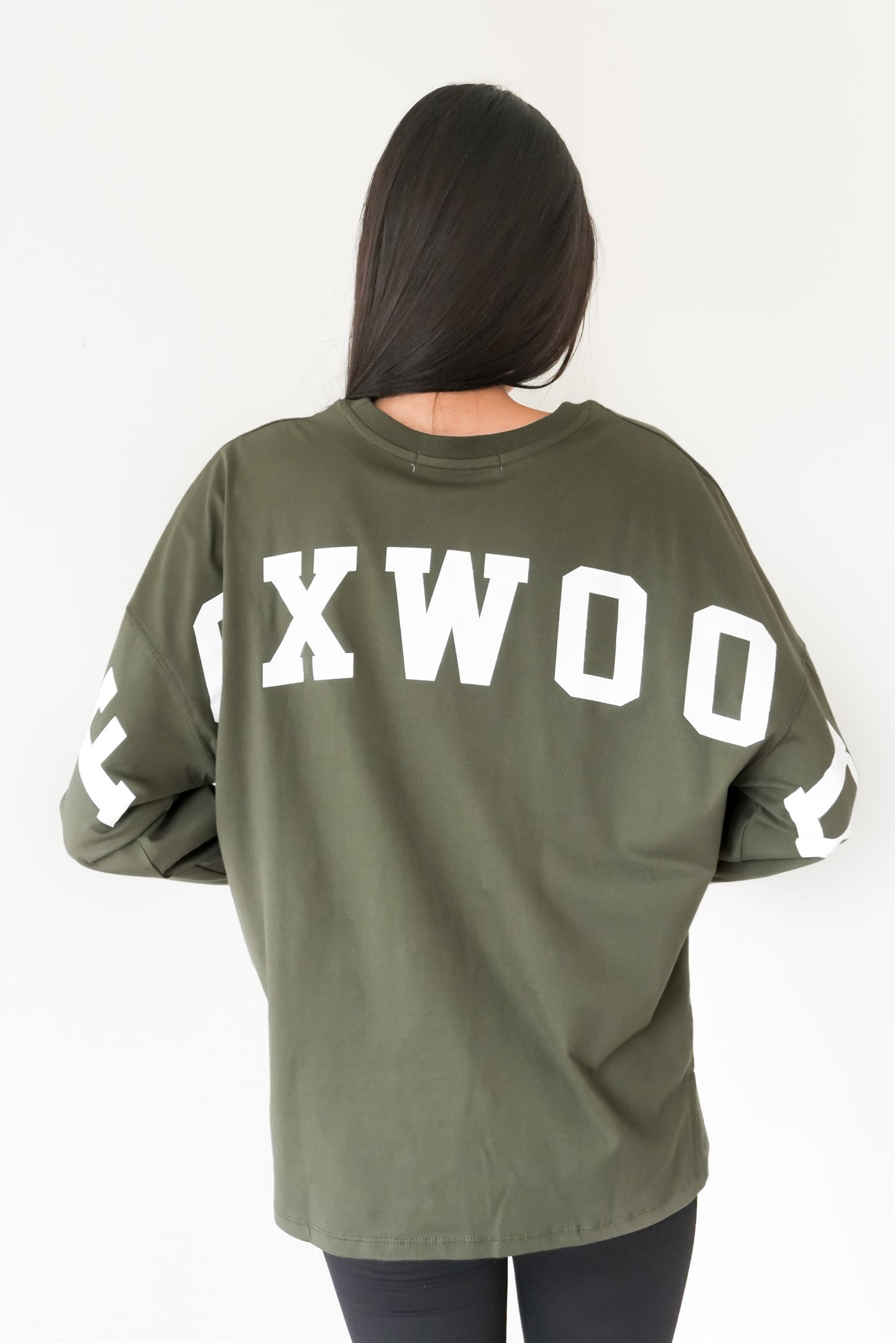 Interval Long Sleeve Khaki White