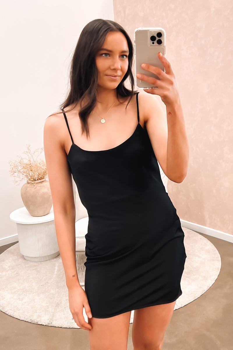 Isabel Mini Dress Black