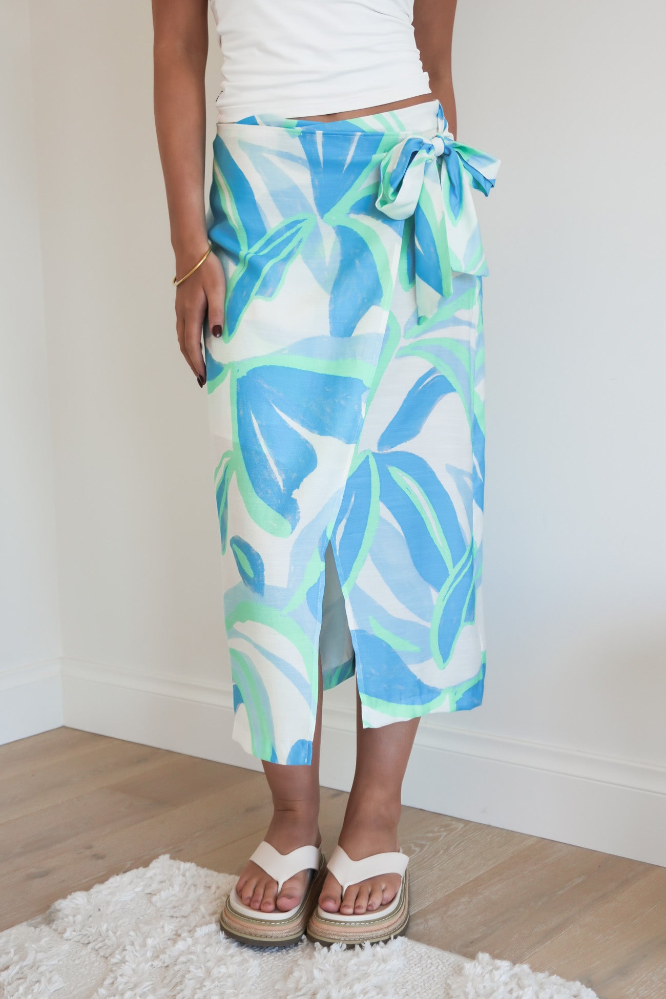 Ives Skirt Azure Blue