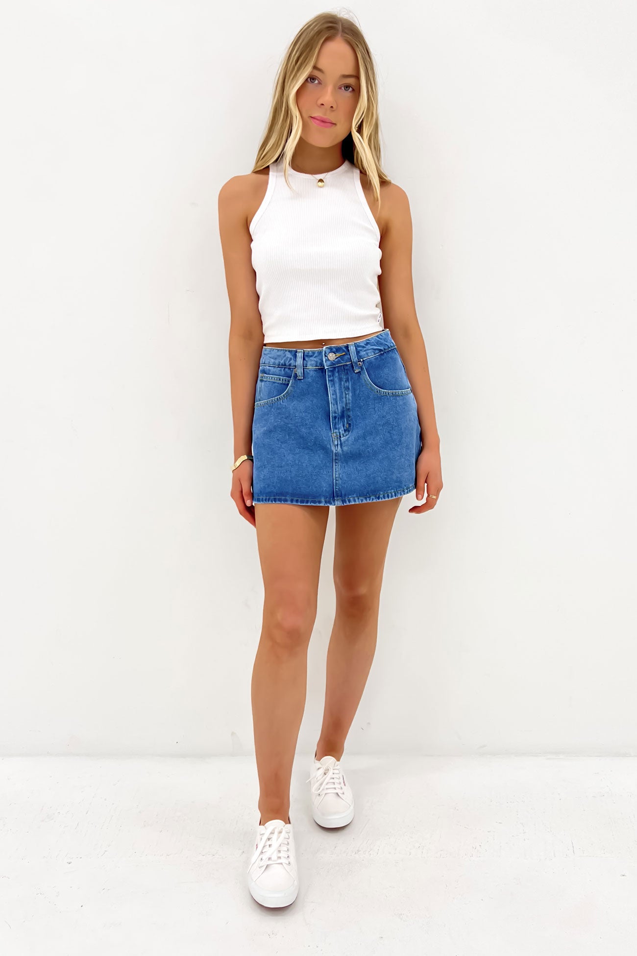 Ivy Denim Skort