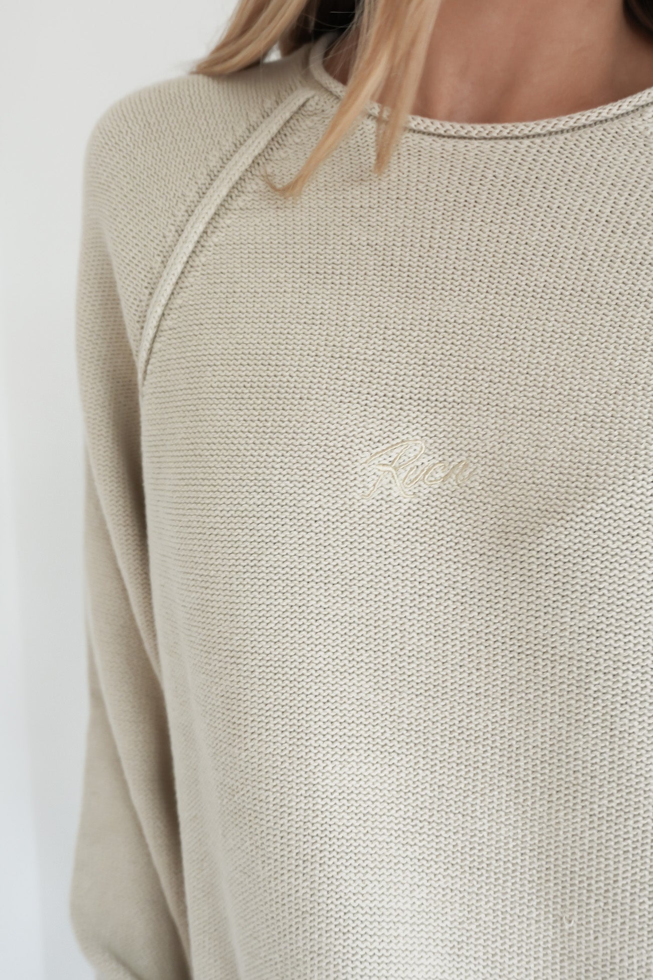 Ivy Raglan Sweater Sand