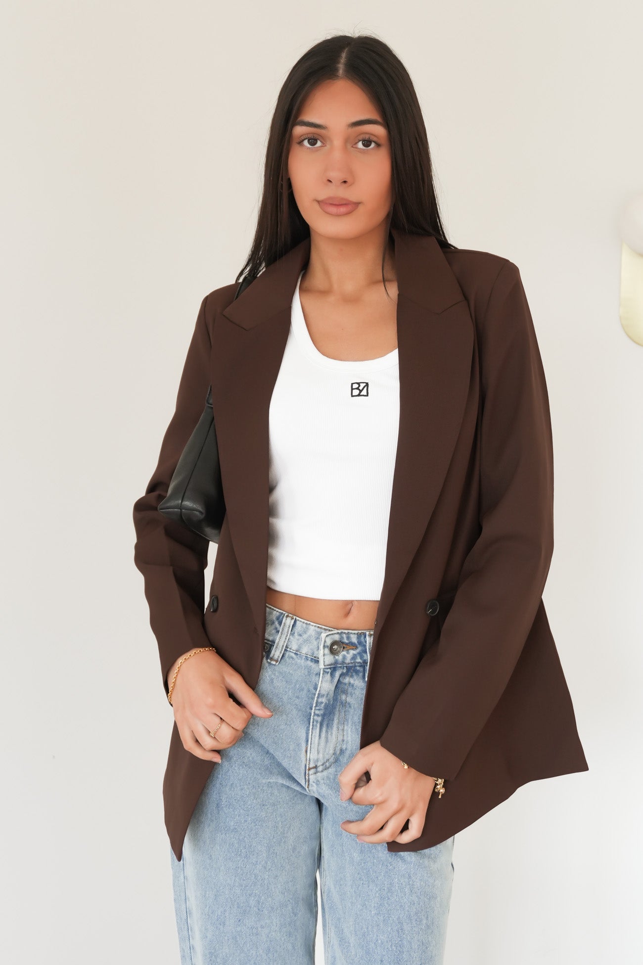 Jade Blazer Chocolate