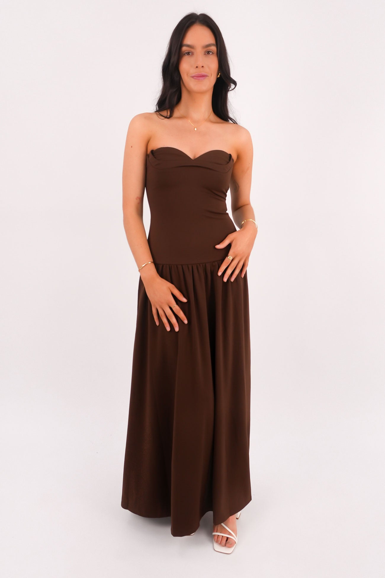 Jaiya Maxi Dress Choc