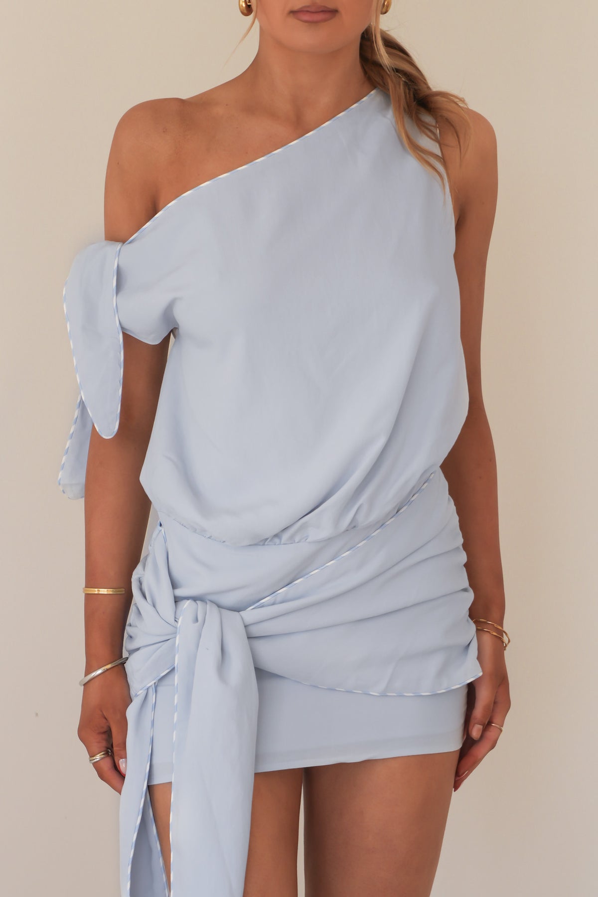Janna Mini Dress Blue