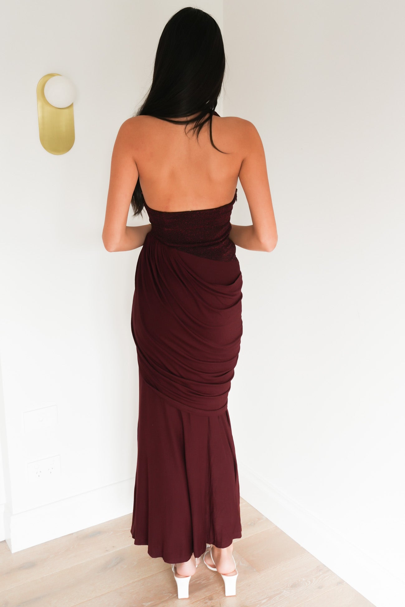 Jarnai Maxi Dress Wine