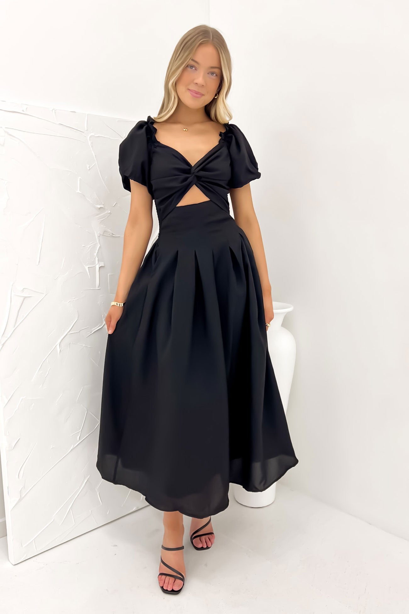 Jarrah Midi Dress Black