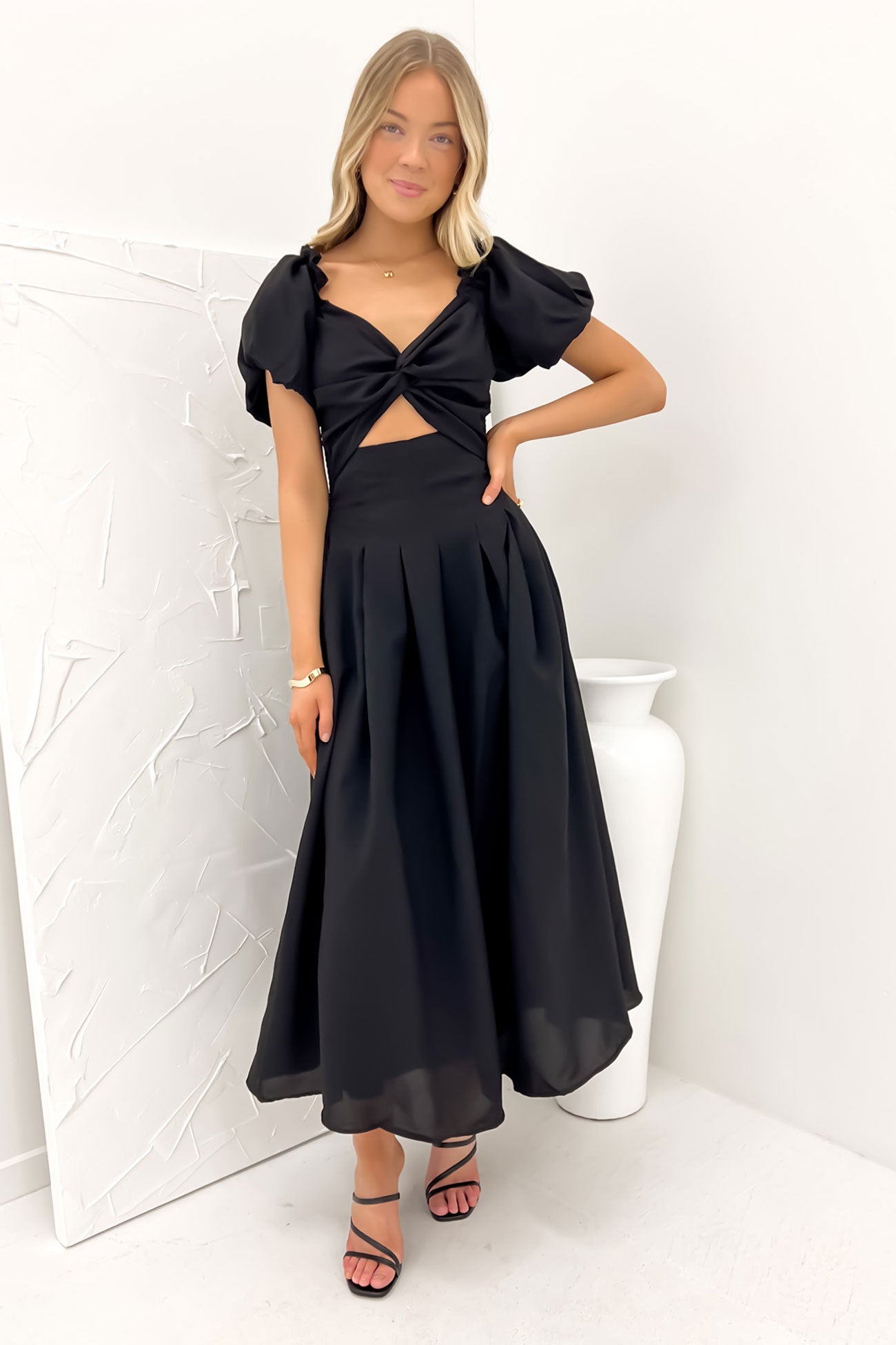 Jarrah Midi Dress Black