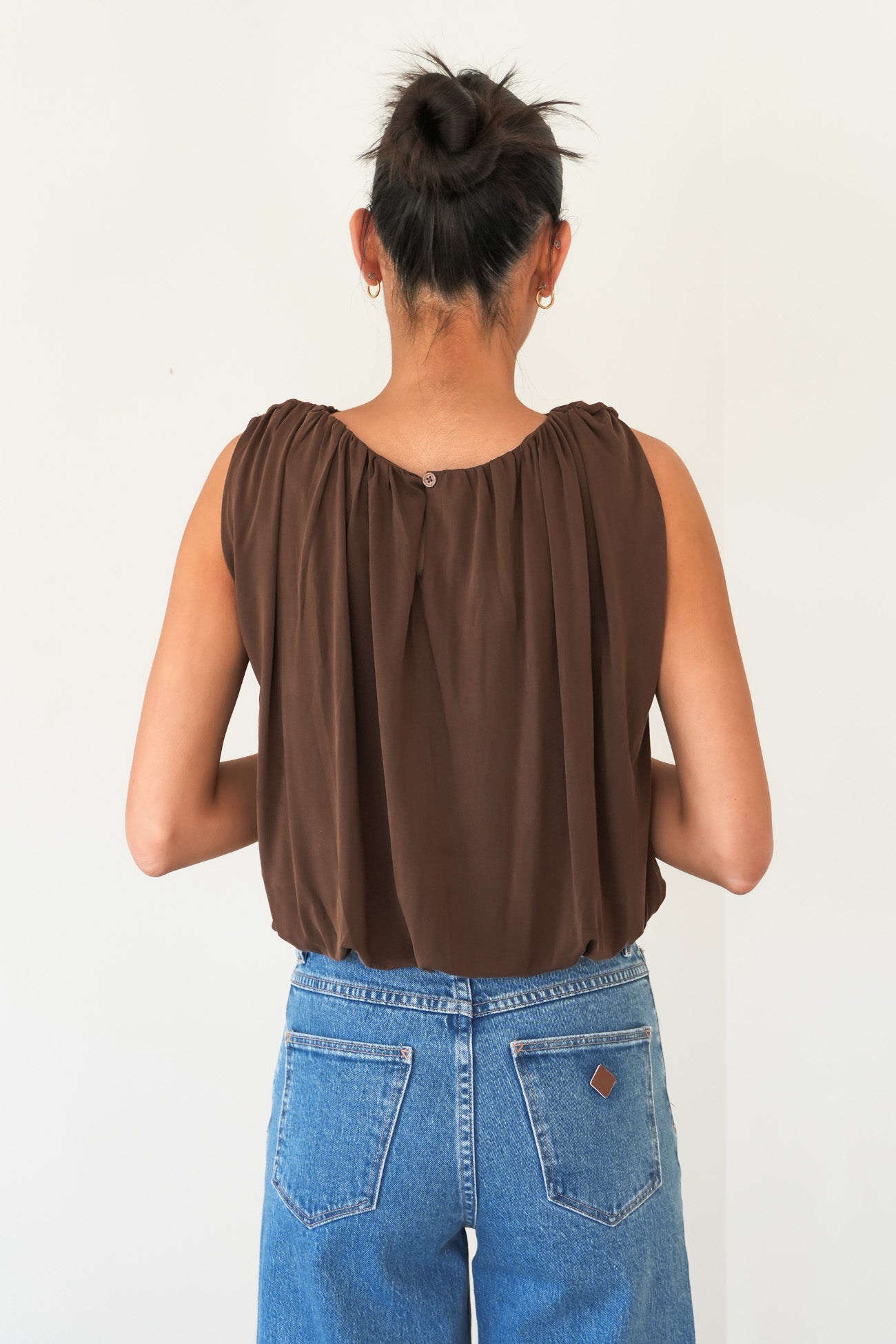 Jasmyne Bubble Top Chocolate