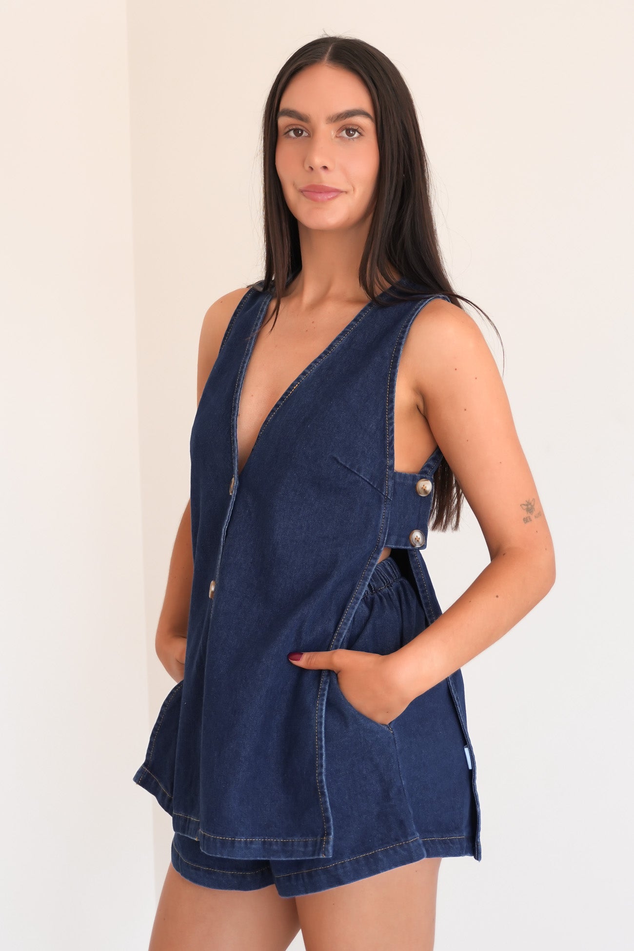 Jay Denim Set Dark Blue