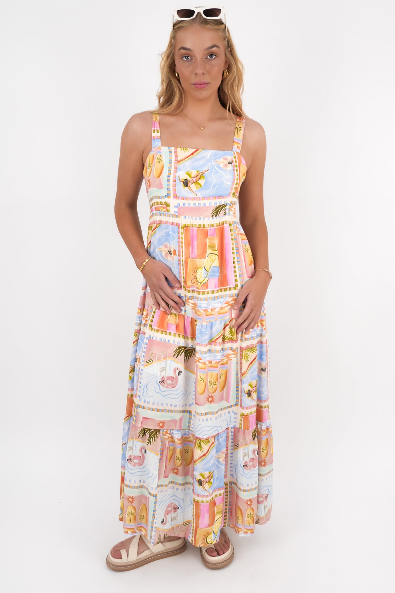 Jaylin Midi Dress Melrose