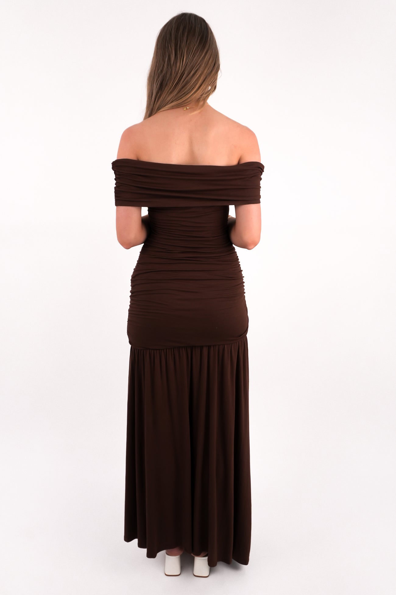 Jaymie Maxi Dress Chocolate