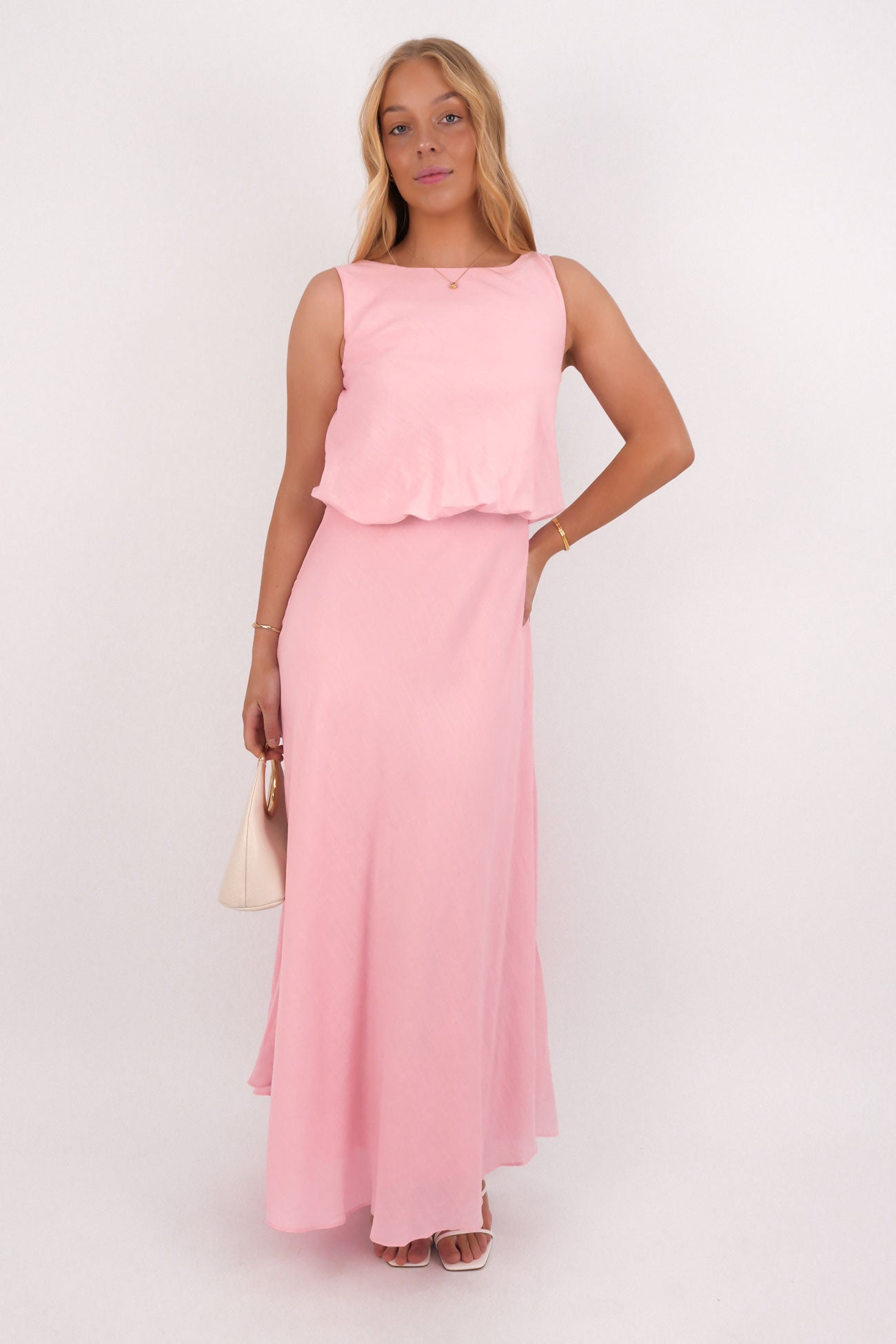 Jazzie Maxi Dress Pink