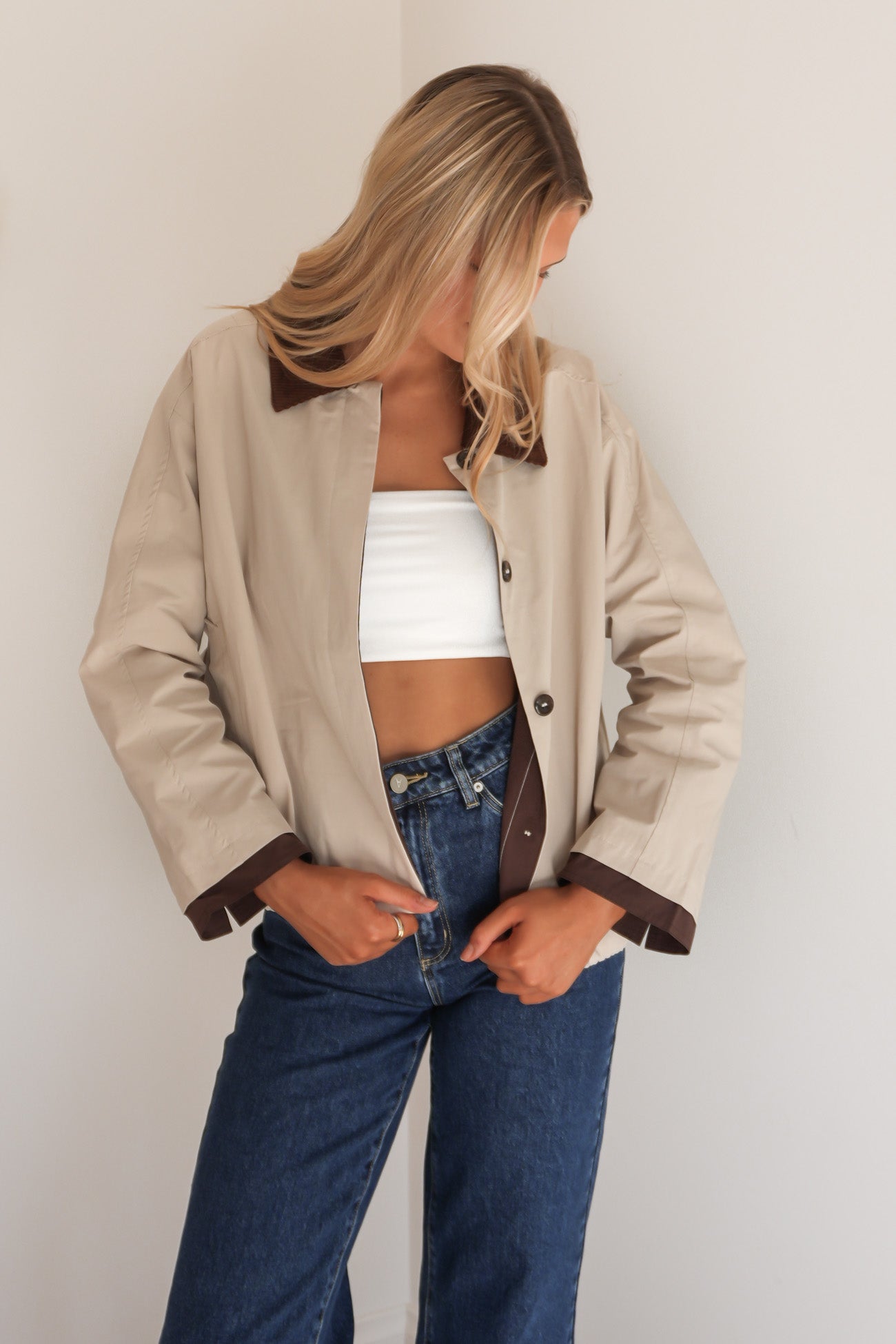 Jehna Jacket Beige
