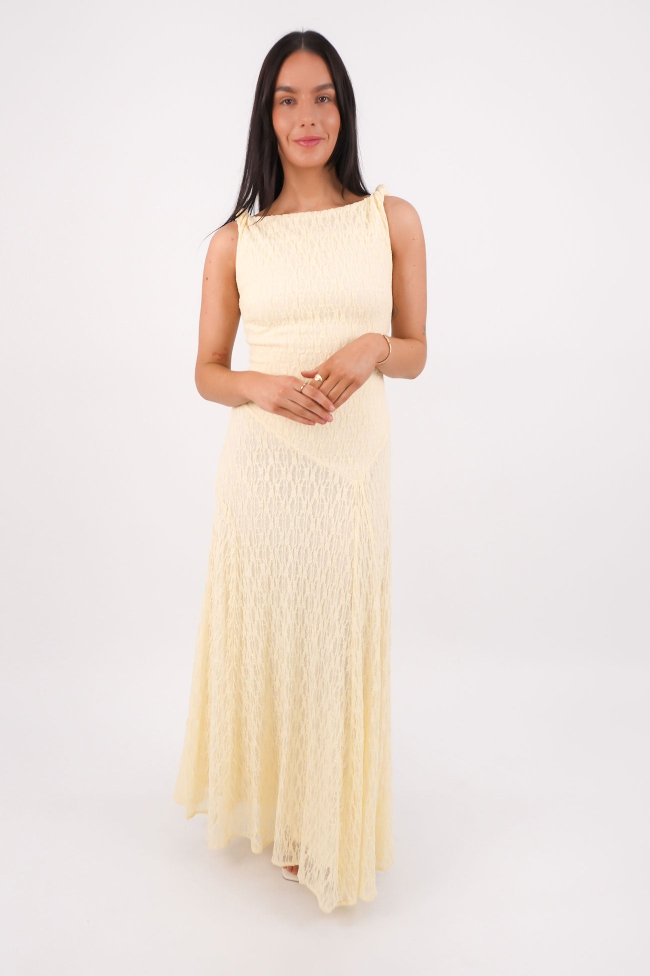Jemima Maxi Dress Yellow