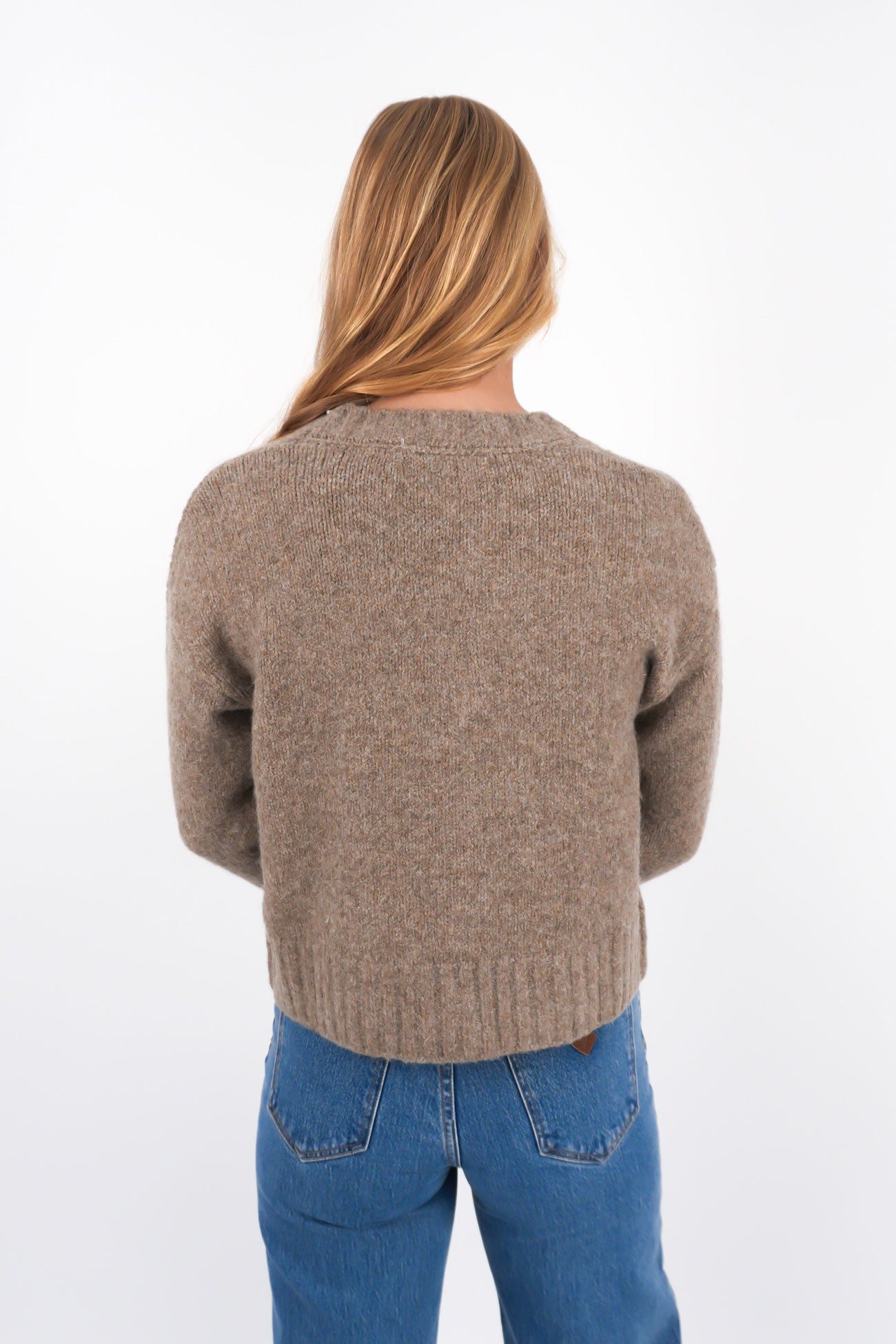 Jensen Button Cardi Mushroom