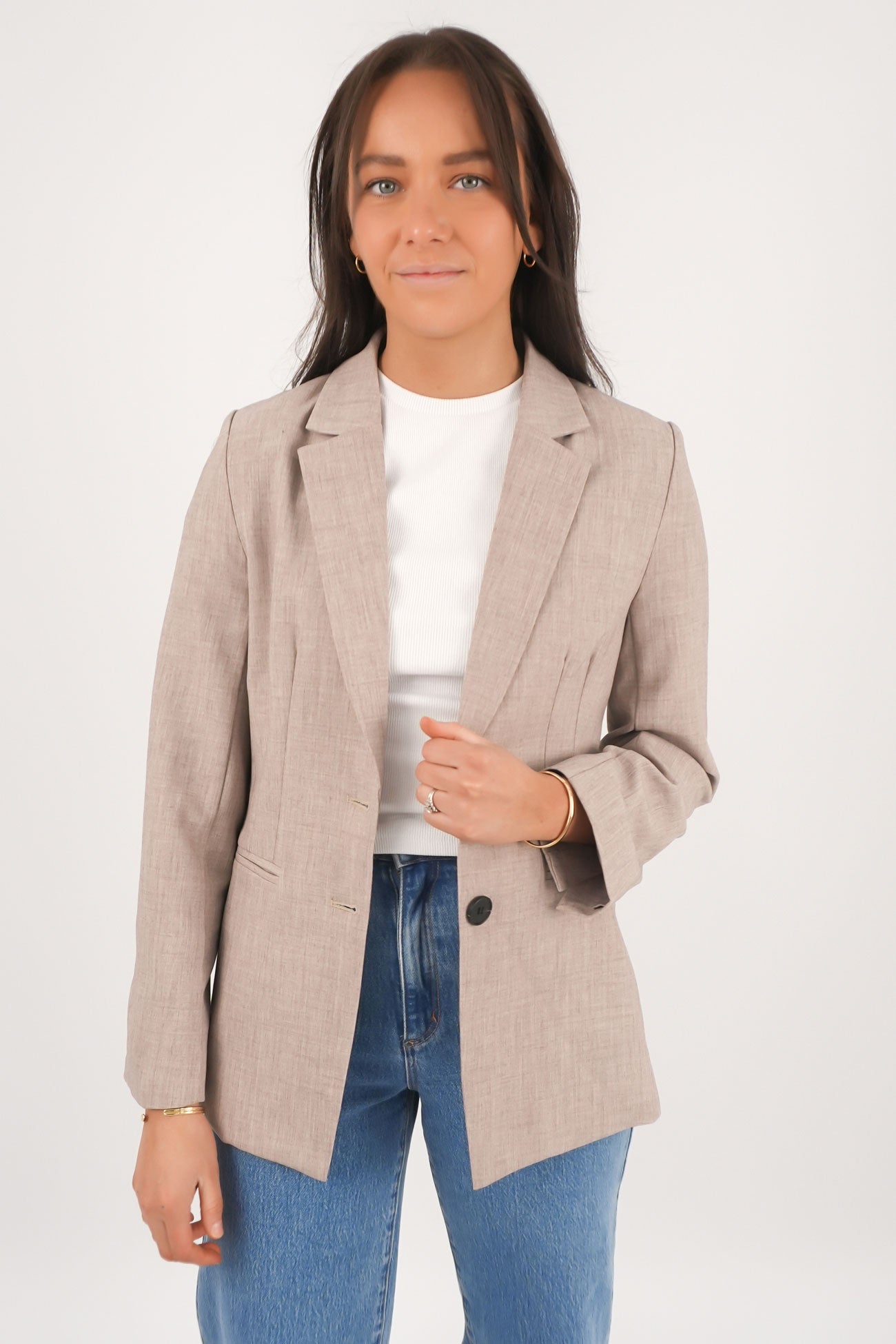 Jezebel Blazer Taupe