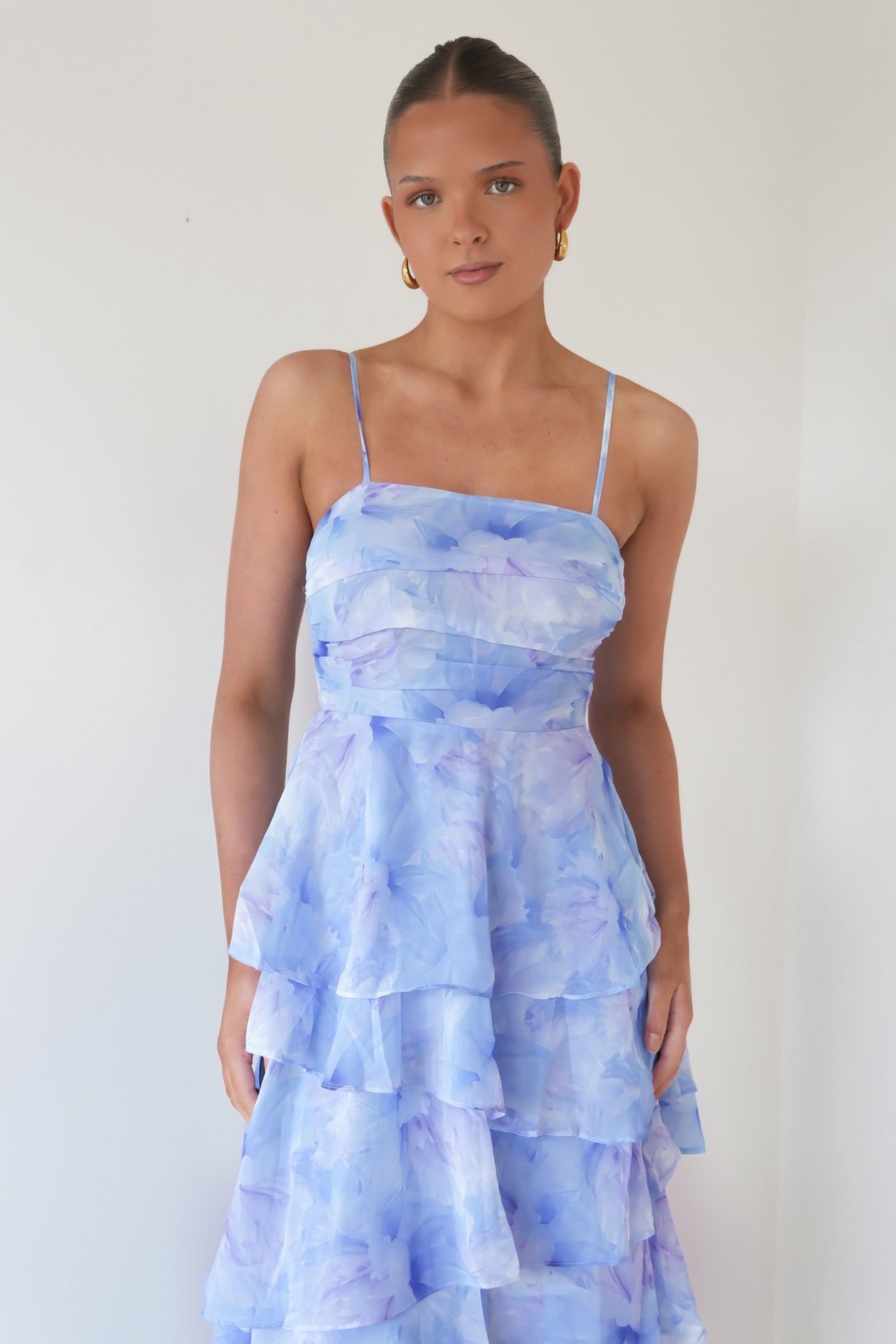 Joanne Midi Dress Blue