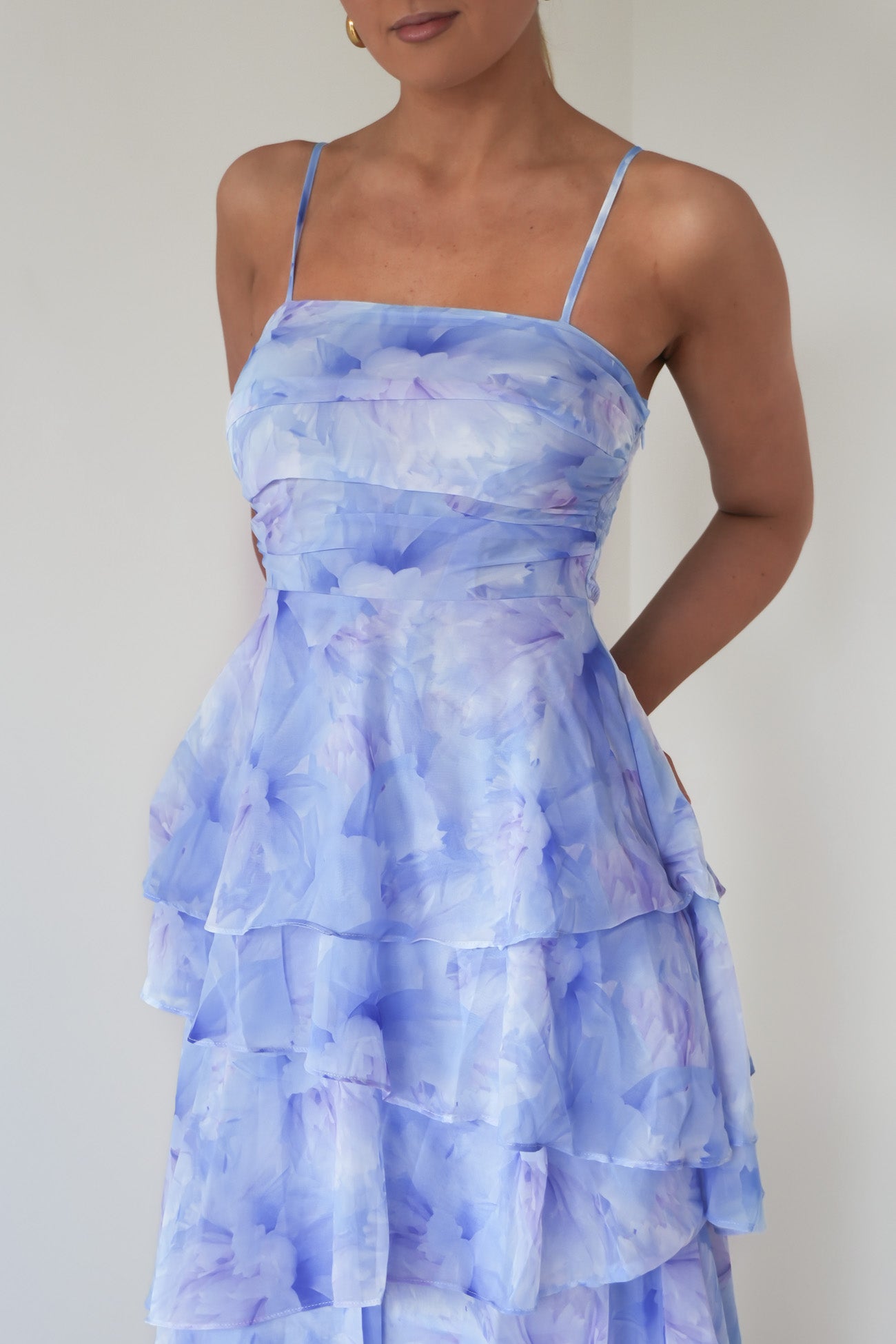 Joanne Midi Dress Blue