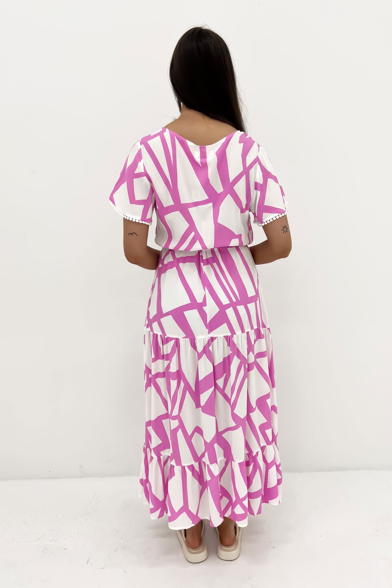 Jonathan Maxi Dress Purple Esme