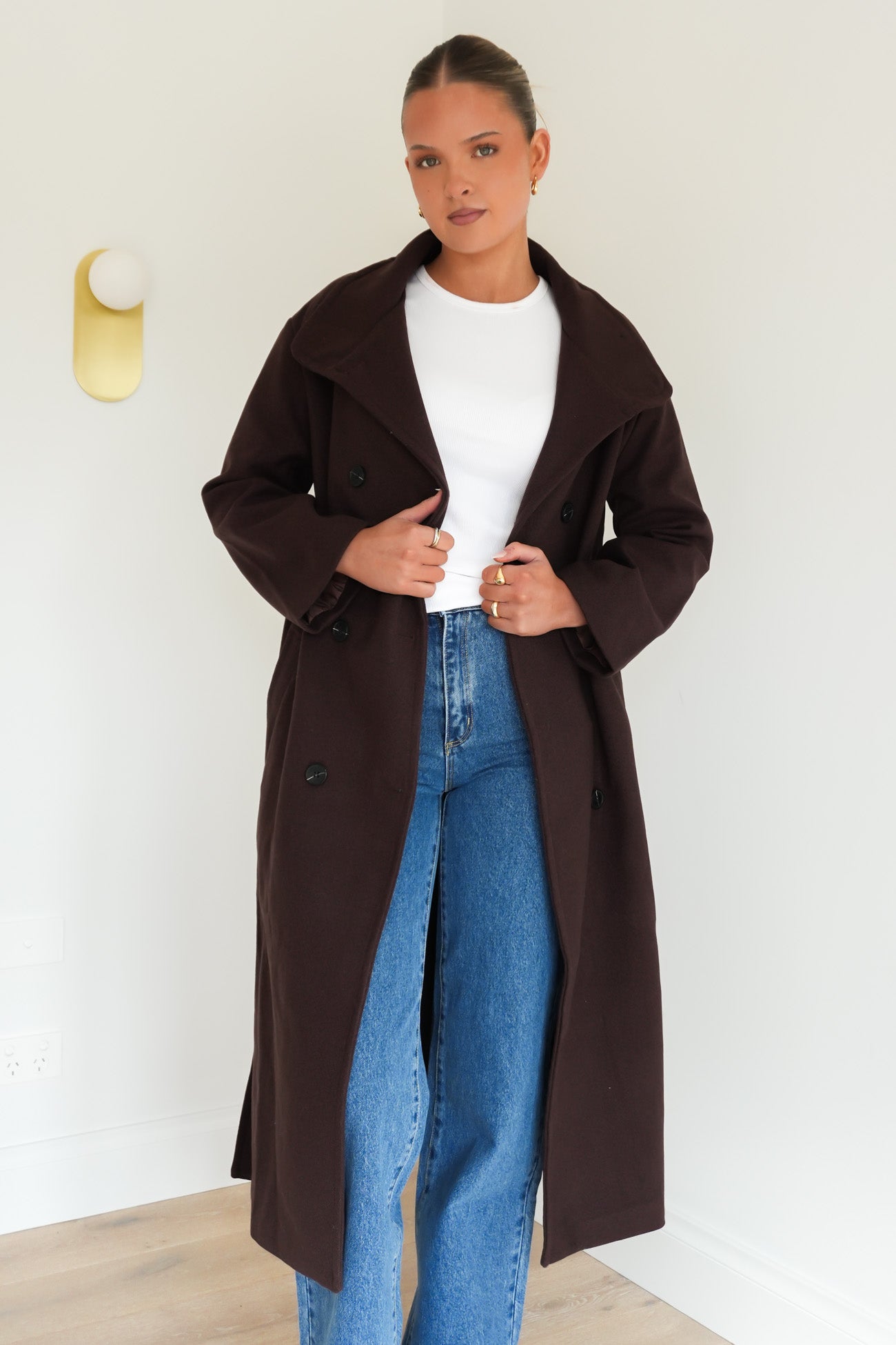 Kady Coat Chocolate
