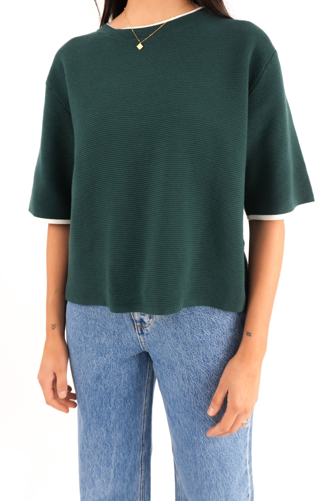 Karina Knit Top Green
