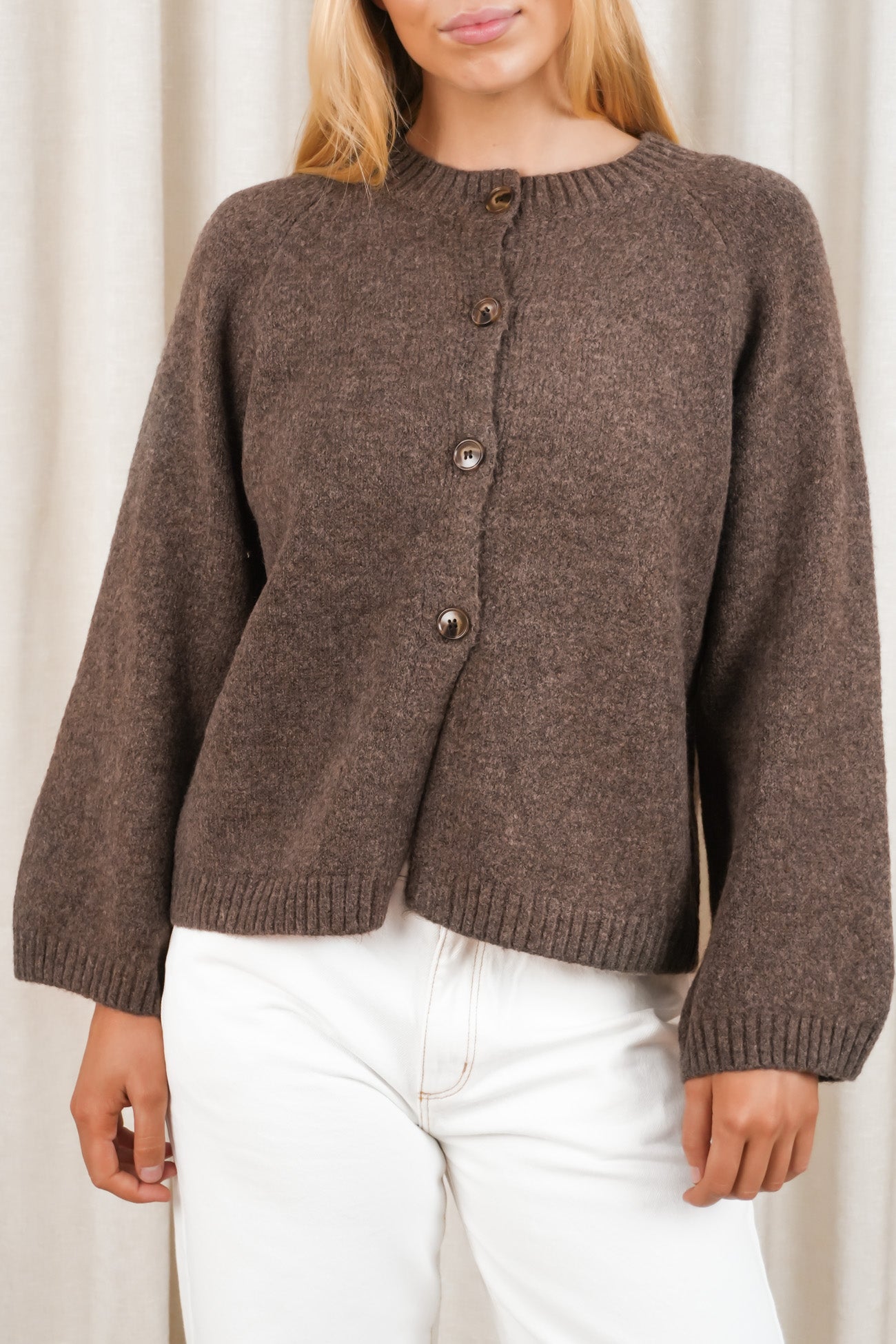 Karlia Cardigan Chocolate